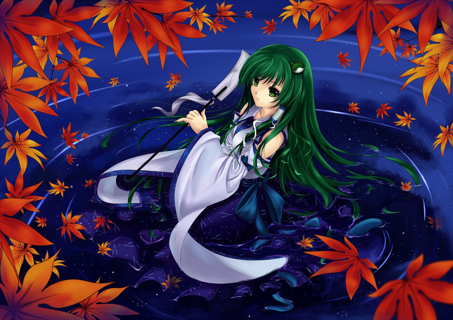 cloudy.r kochiya_sanae touhou