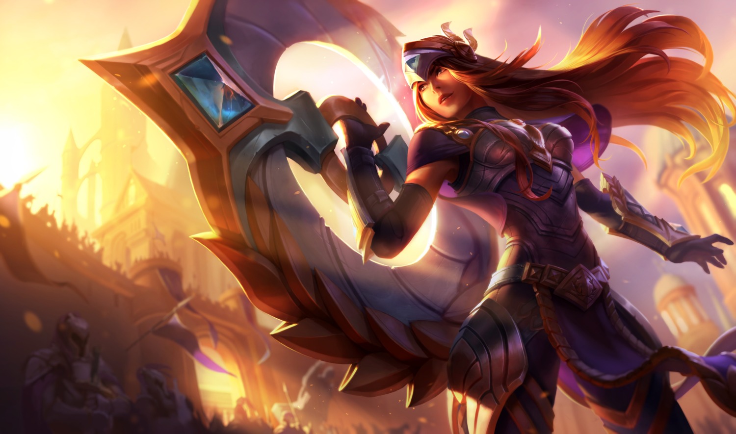 armor bodysuit league_of_legends sivir tagme weapon