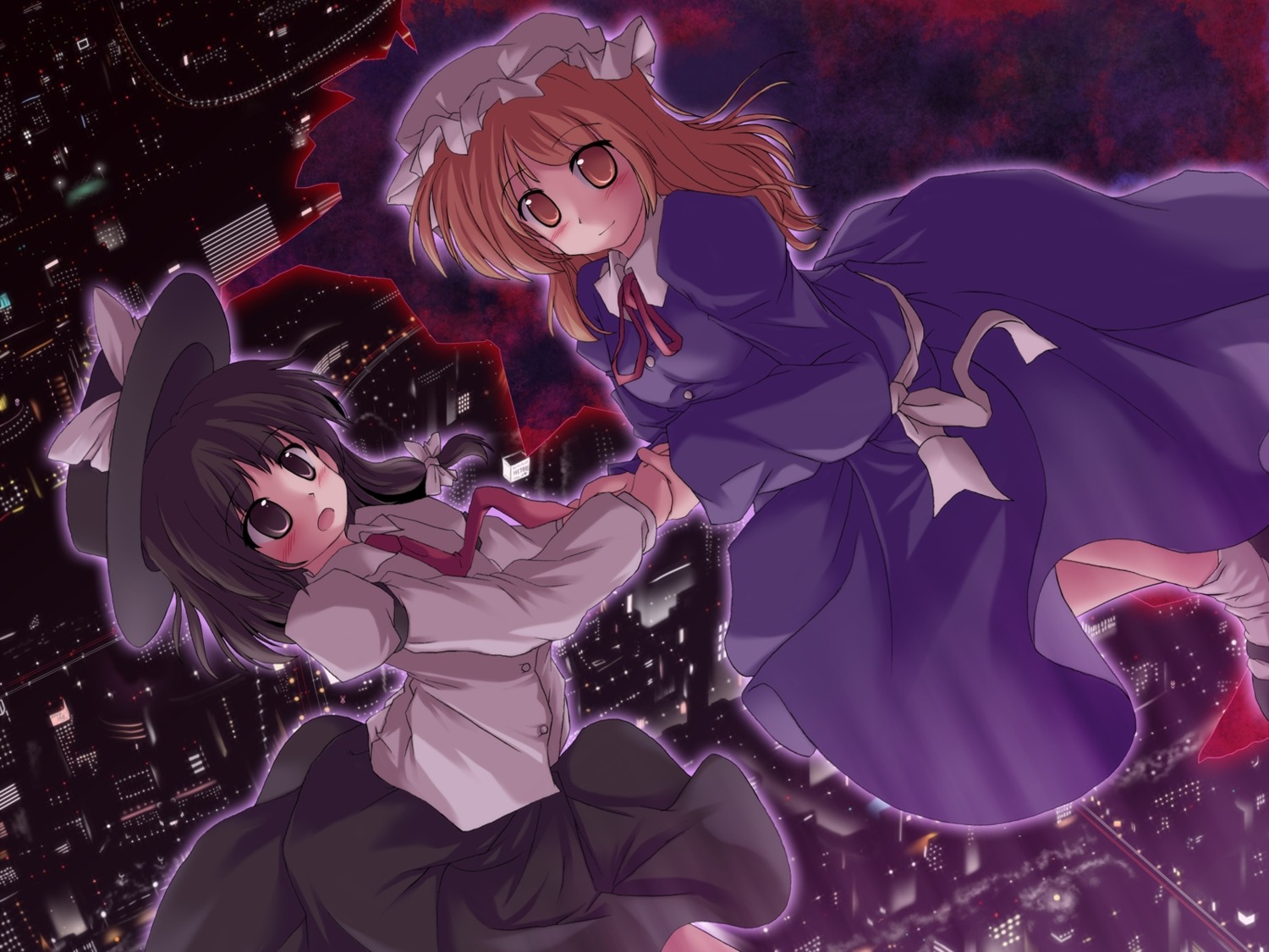 lzh maribel_han touhou usami_renko wallpaper