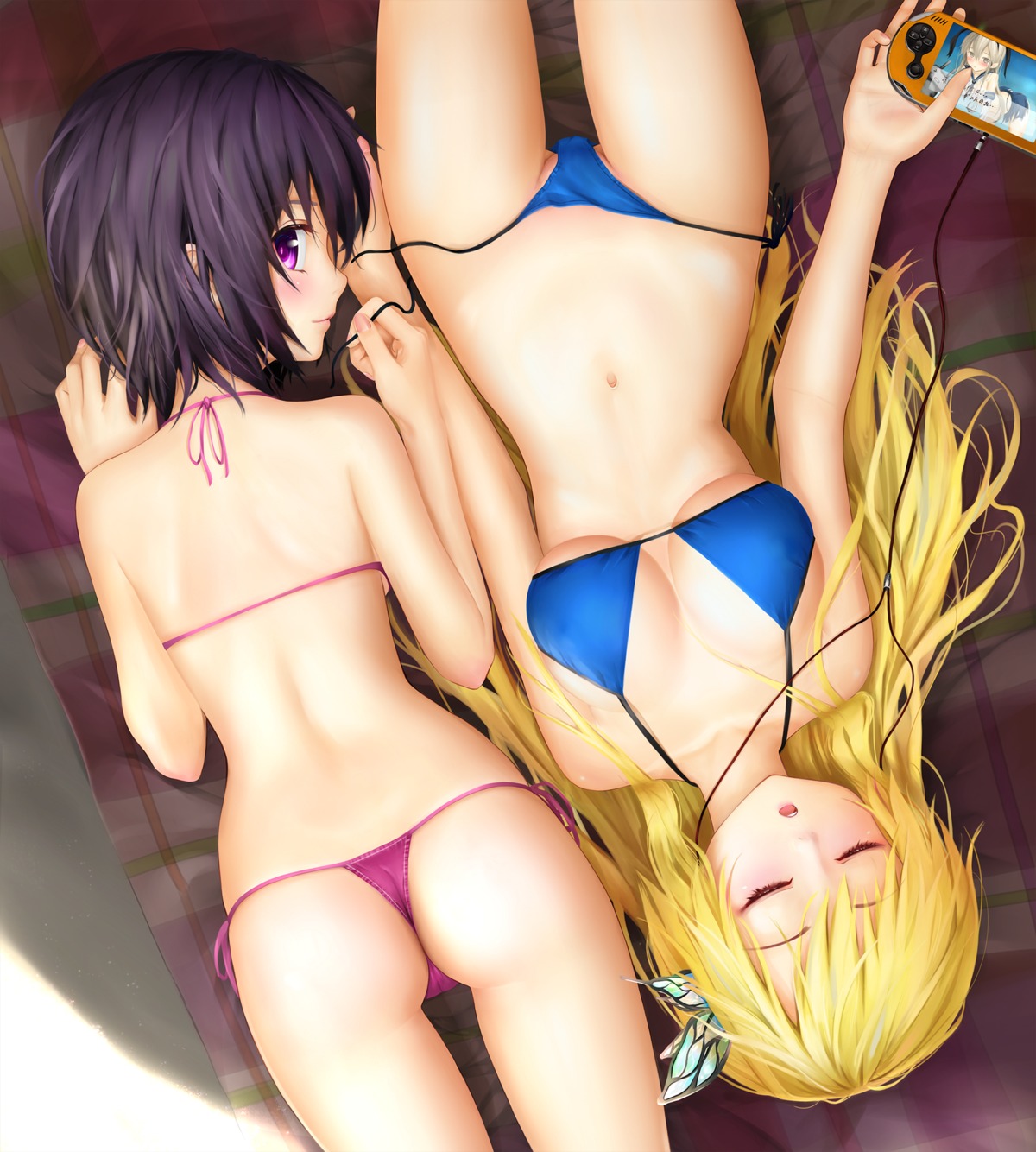 aki99 ass bikini boku_wa_tomodachi_ga_sukunai cleavage kashiwazaki_sena mikazuki_yozora swimsuits