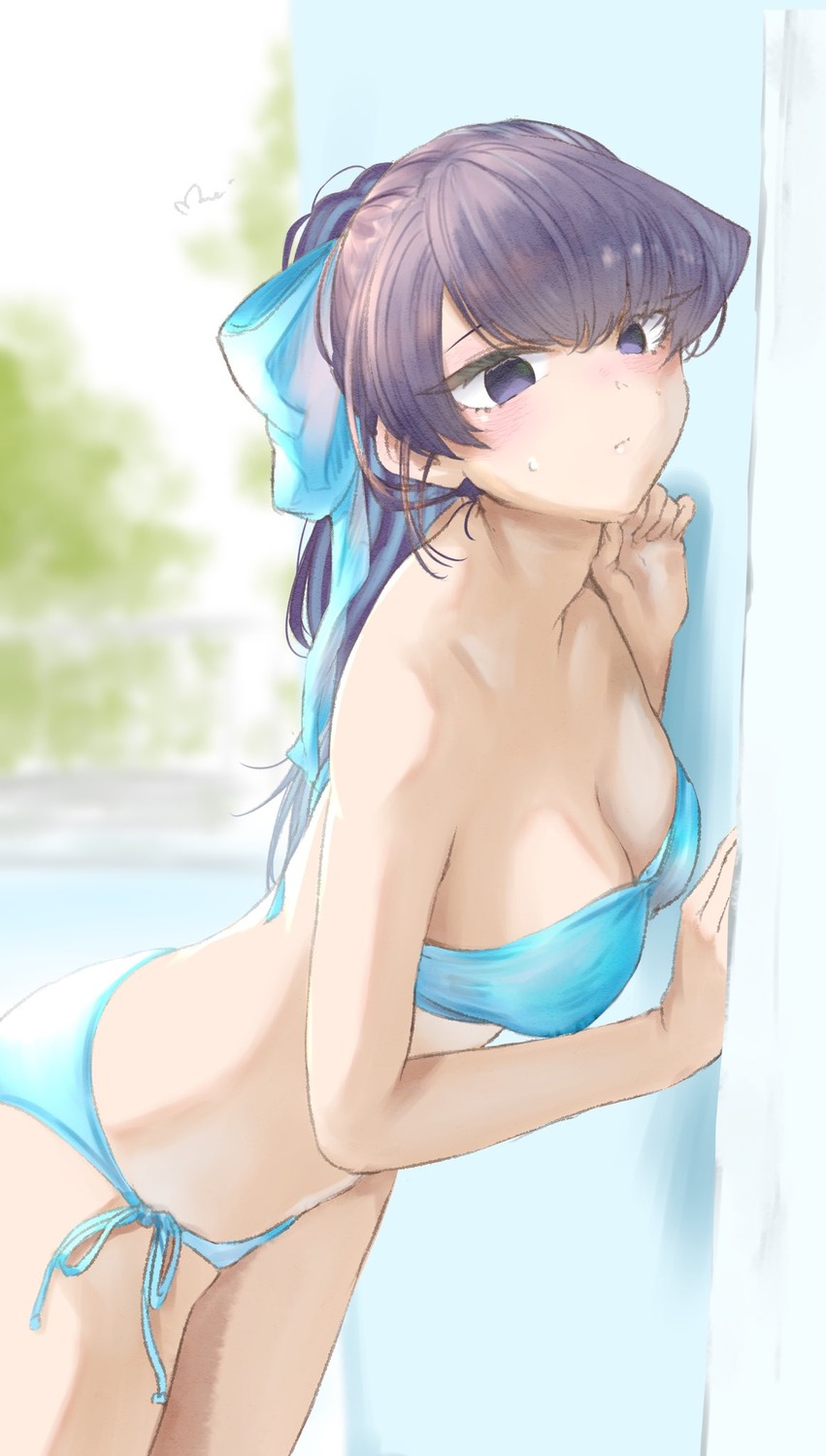 bikini komi-san_wa_komyushou_desu. komi_shouko mitsugu swimsuits