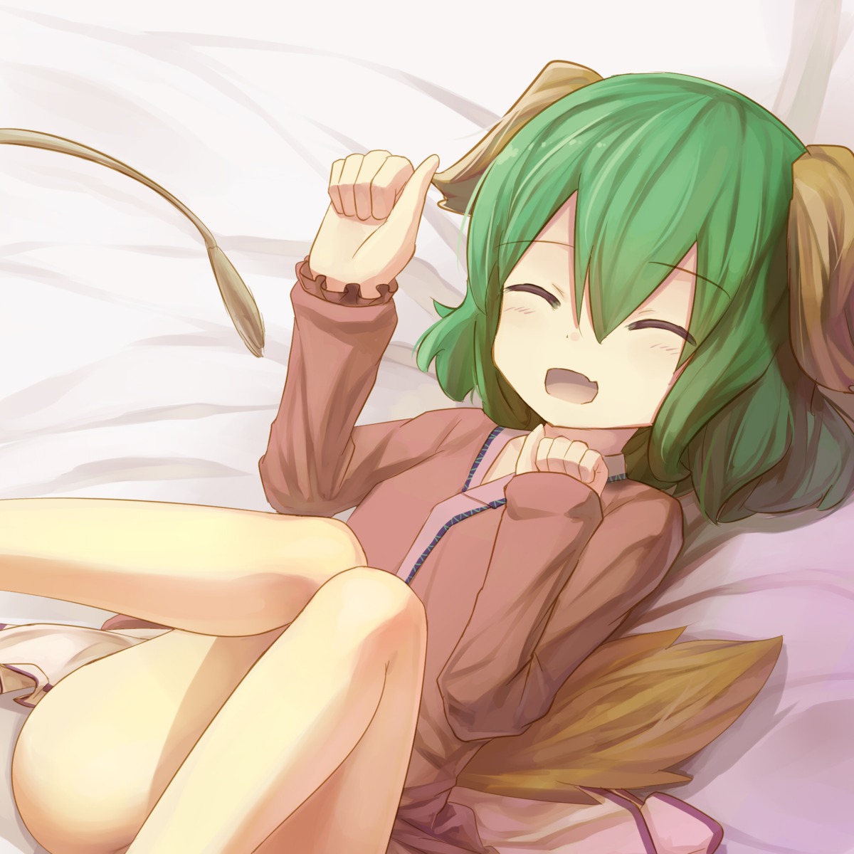 animal_ears kasodani_kyouko seneto tail touhou