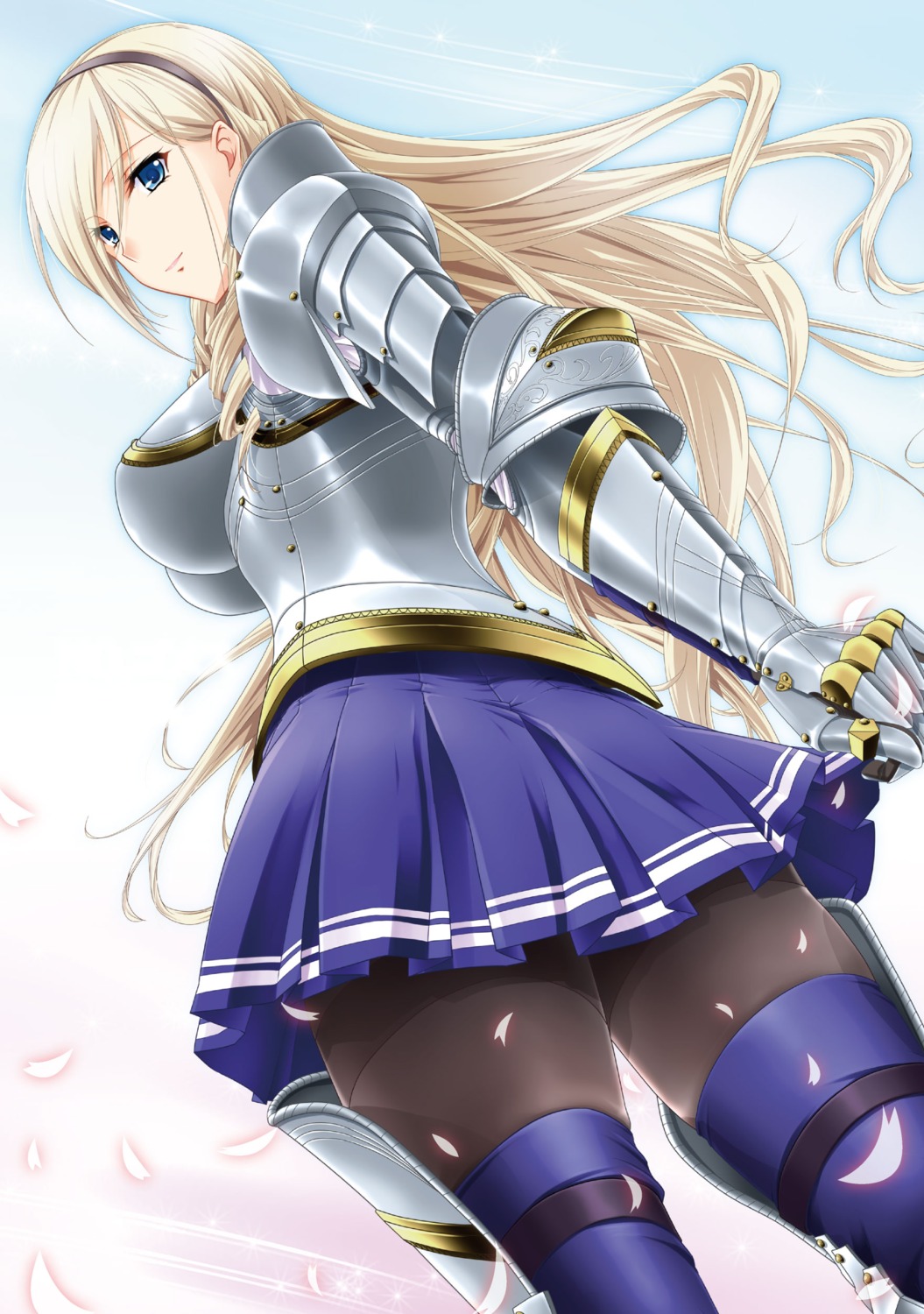 armor celia_cumani_aintree garter no.gomes pantyhose seifuku thighhighs walkure_romanze