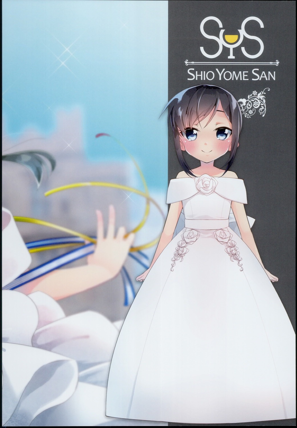 asashio_(kancolle) dress kantai_collection mag! tsunoda_mag wedding_dress