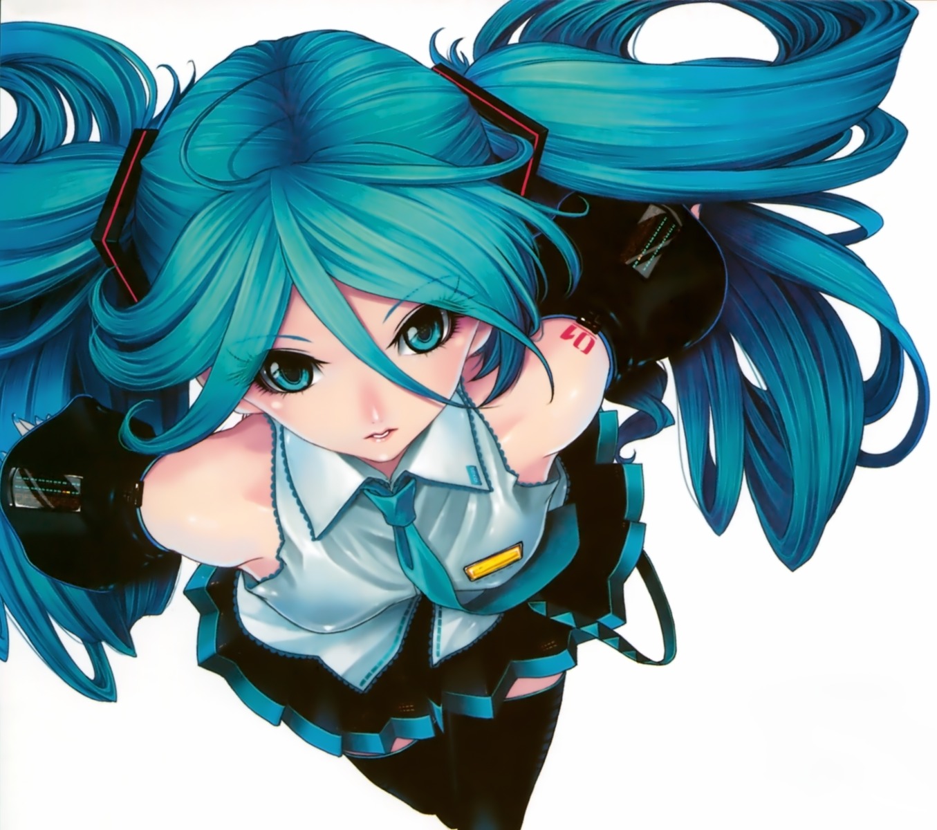 hatsune_miku kunishige_keiichi thighhighs vocaloid