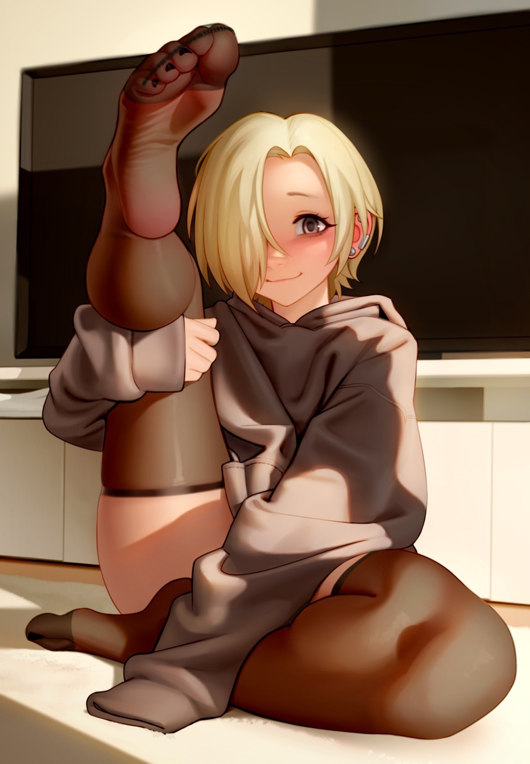 feet kairunoburogu shirasaka_koume the_idolm@ster the_idolm@ster_cinderella_girls thighhighs