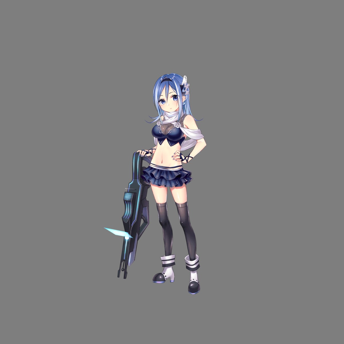 gun heels hoshi_no_girls_odyssey thighhighs transparent_png