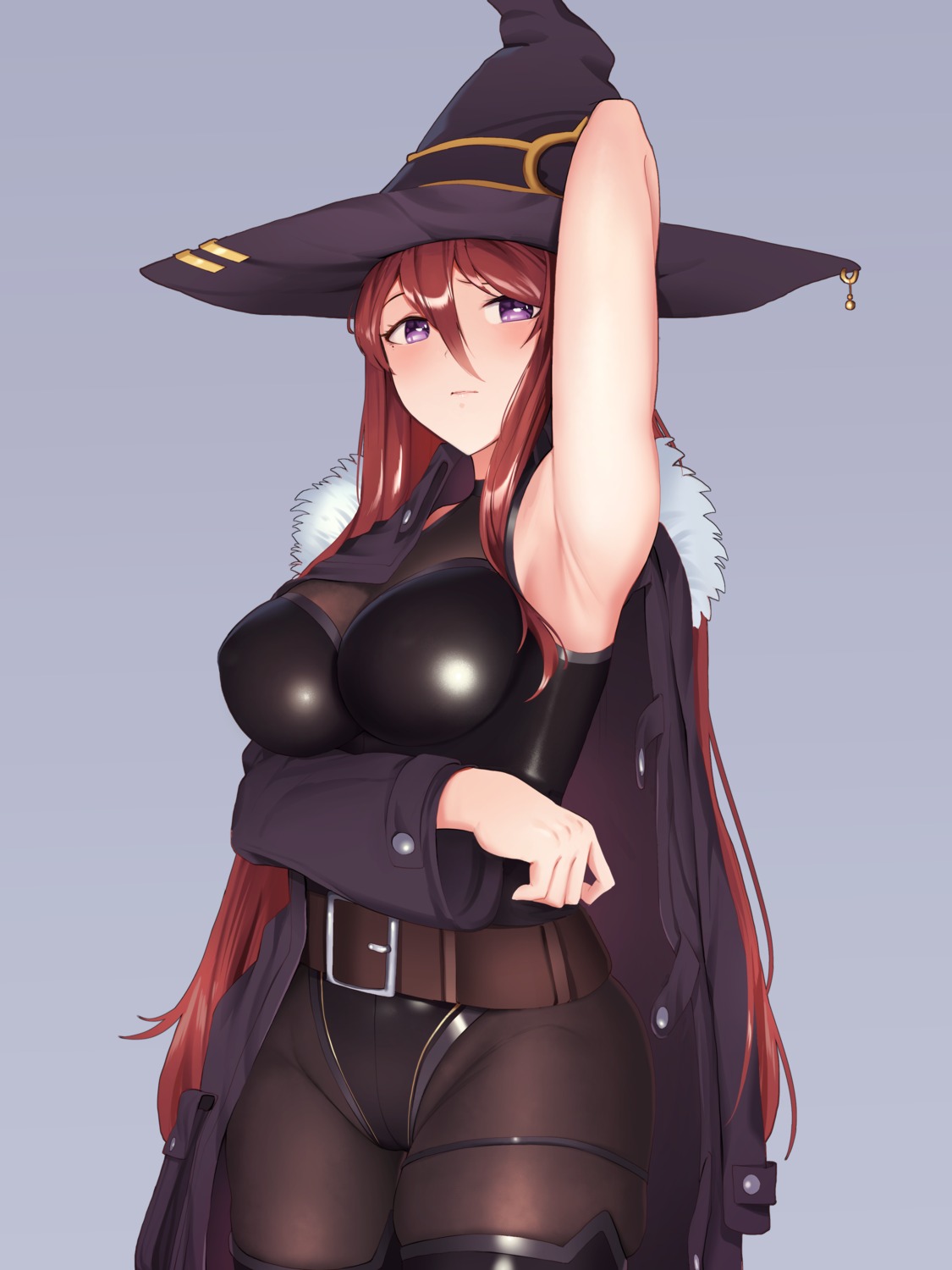breast_hold garter goback leotard pantyhose thighhighs witch