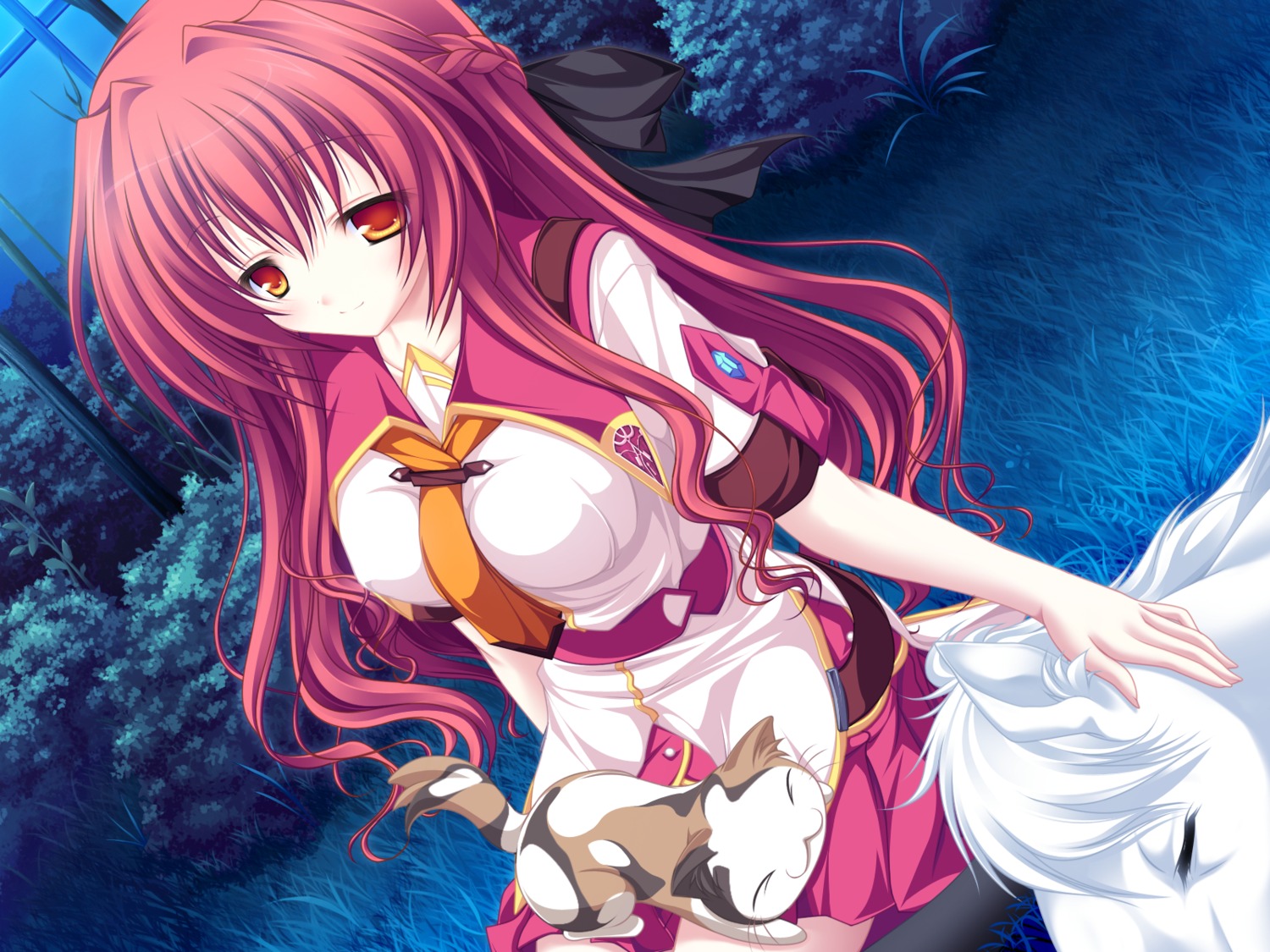 77 game_cg karen_lux_victoria mikagami_mamizu neko seifuku whirlpool