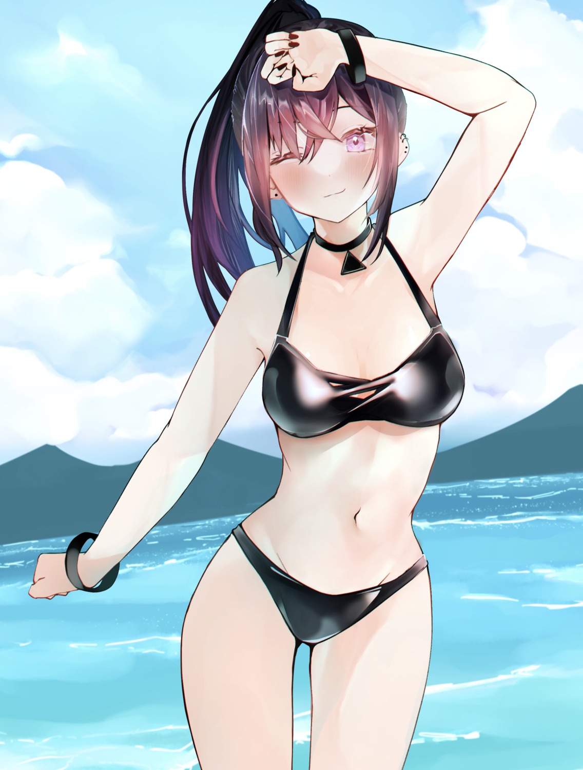 bikini ichinose_uruha lupinus_virtual_games oreazu swimsuits vspo!