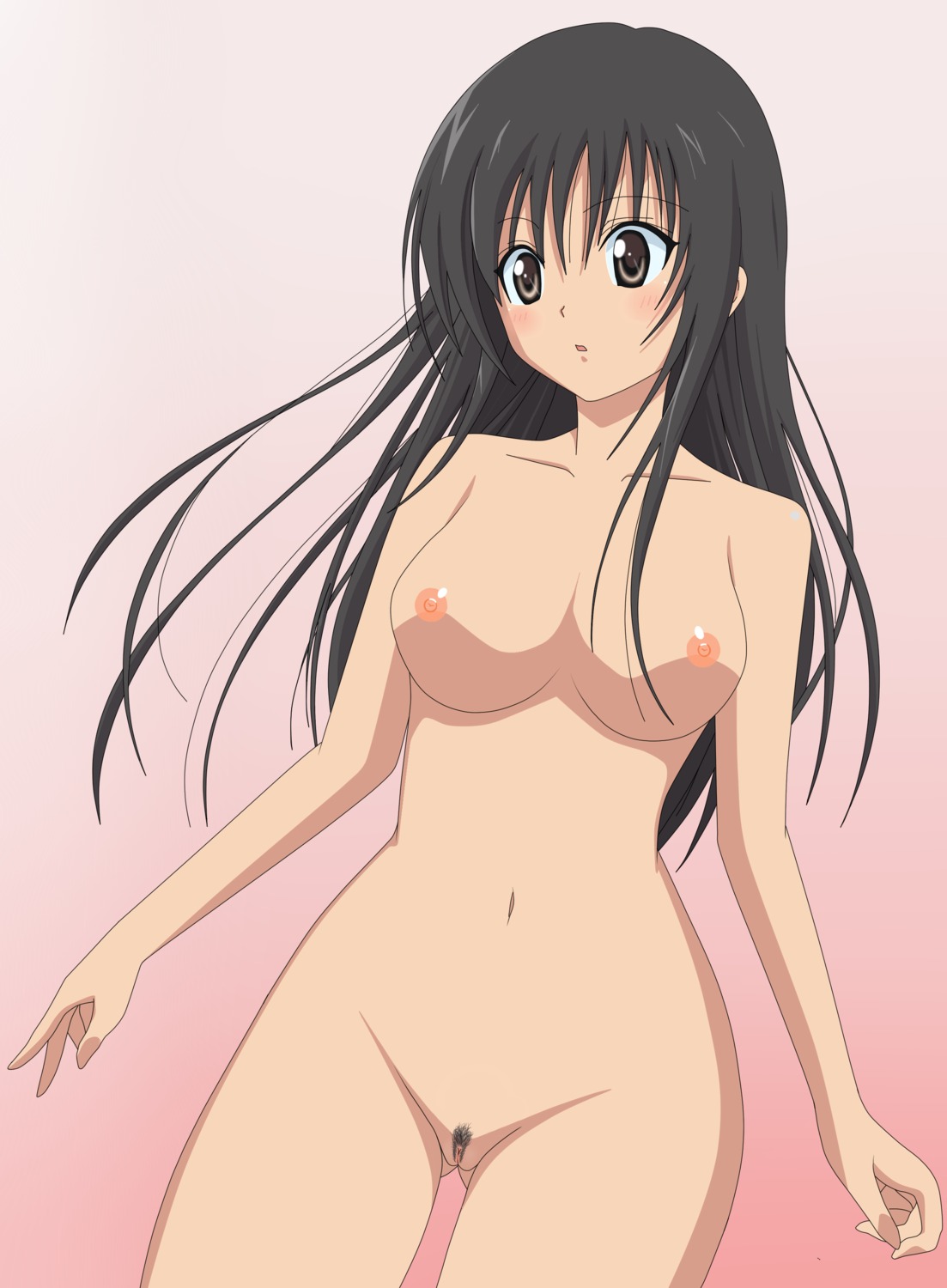 kotegawa_yui naked nipples pubic_hair pussy to_love_ru uncensored vector_trace