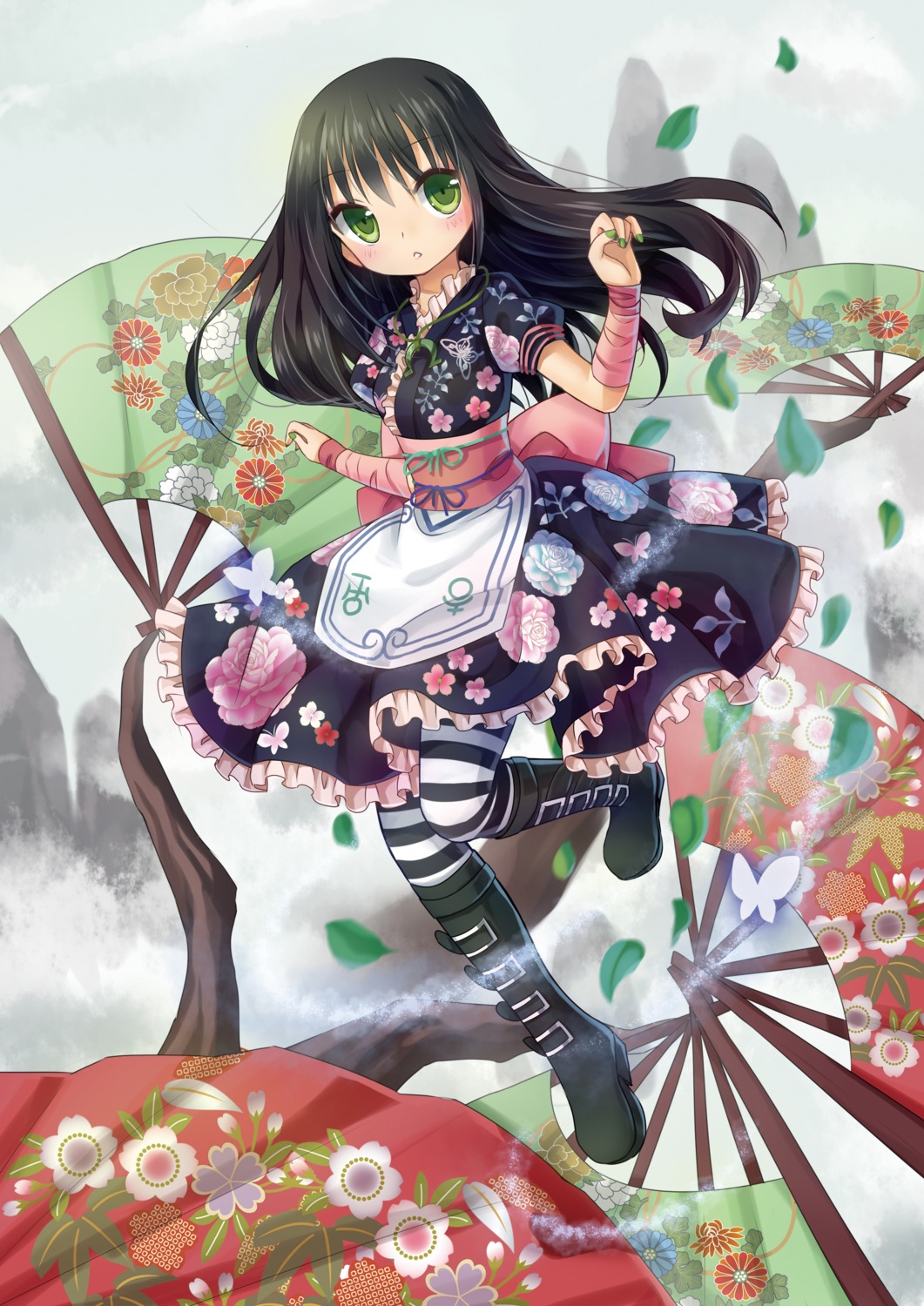 alice alice_in_wonderland lolita_fashion pantyhose silveroid wa_lolita