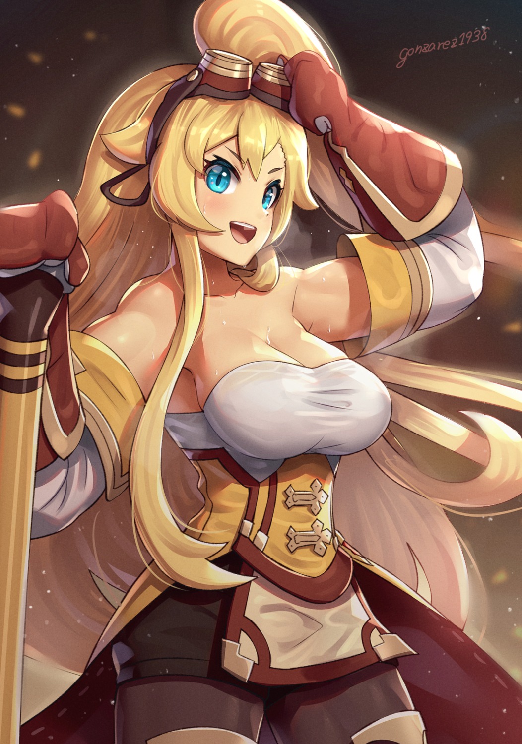 dragalia_lost gonzarez no_bra pantyhose ramona_(dragalia_lost)