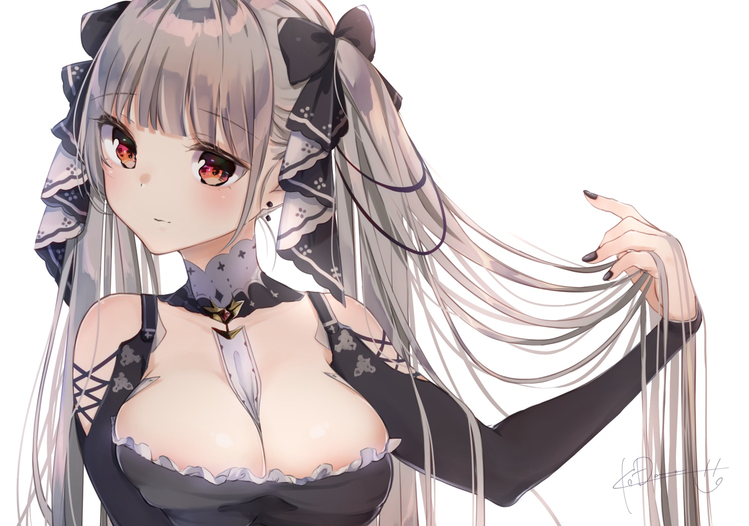 azur_lane formidable_(azur_lane) gothic_lolita kodama_(koda_mat) lolita_fashion no_bra