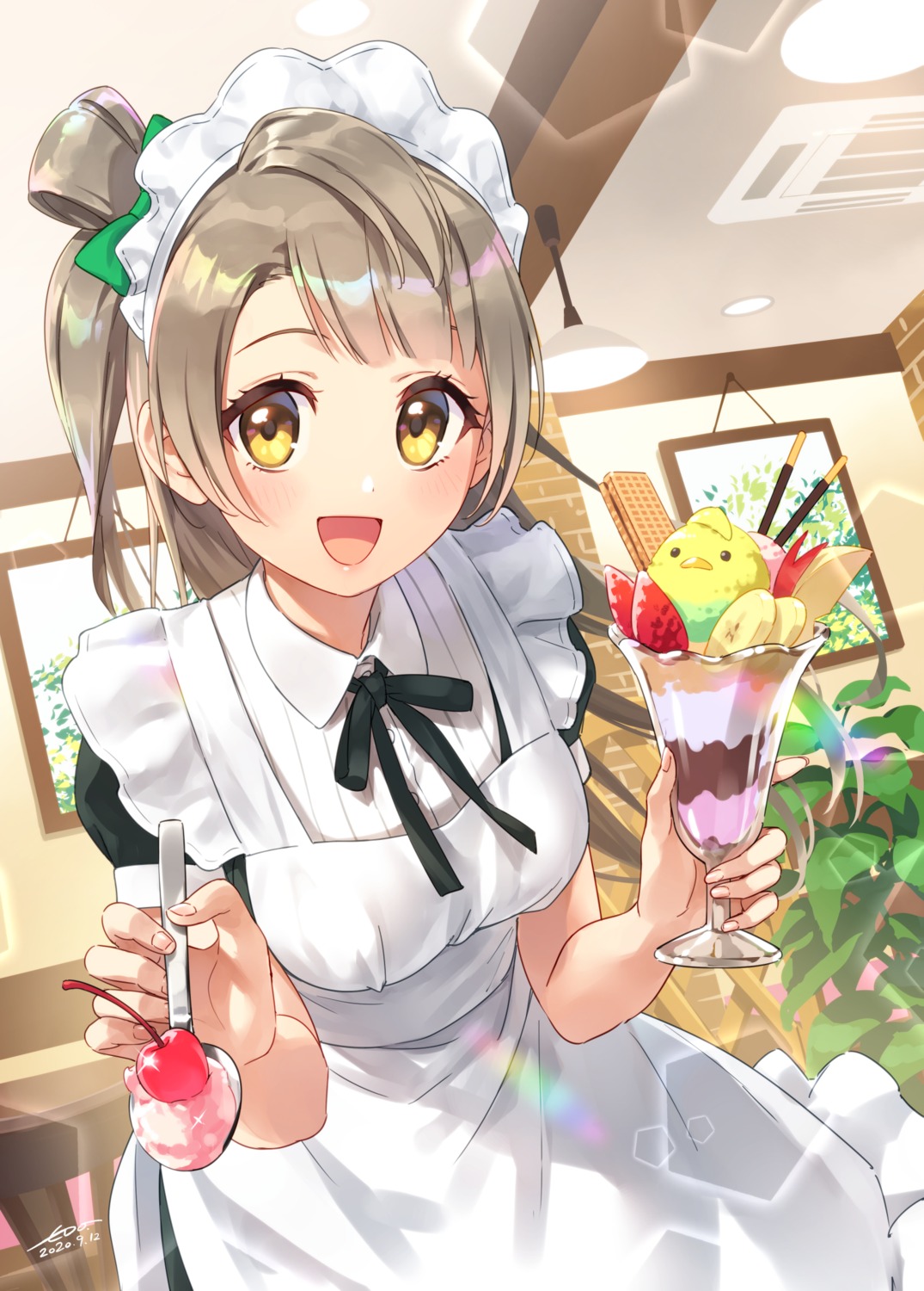 love_live! maid minami_kotori wedo