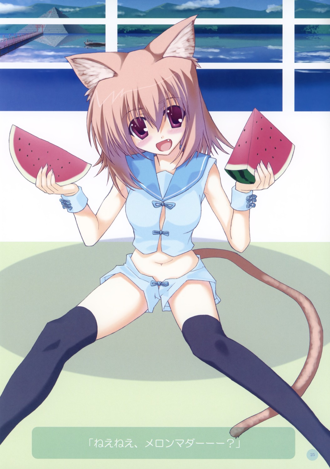 animal_ears ice_&_choco kokonobi laihua nekomimi tail