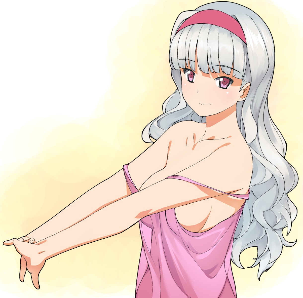 a1 initial-g no_bra shijou_takane the_idolm@ster undressing