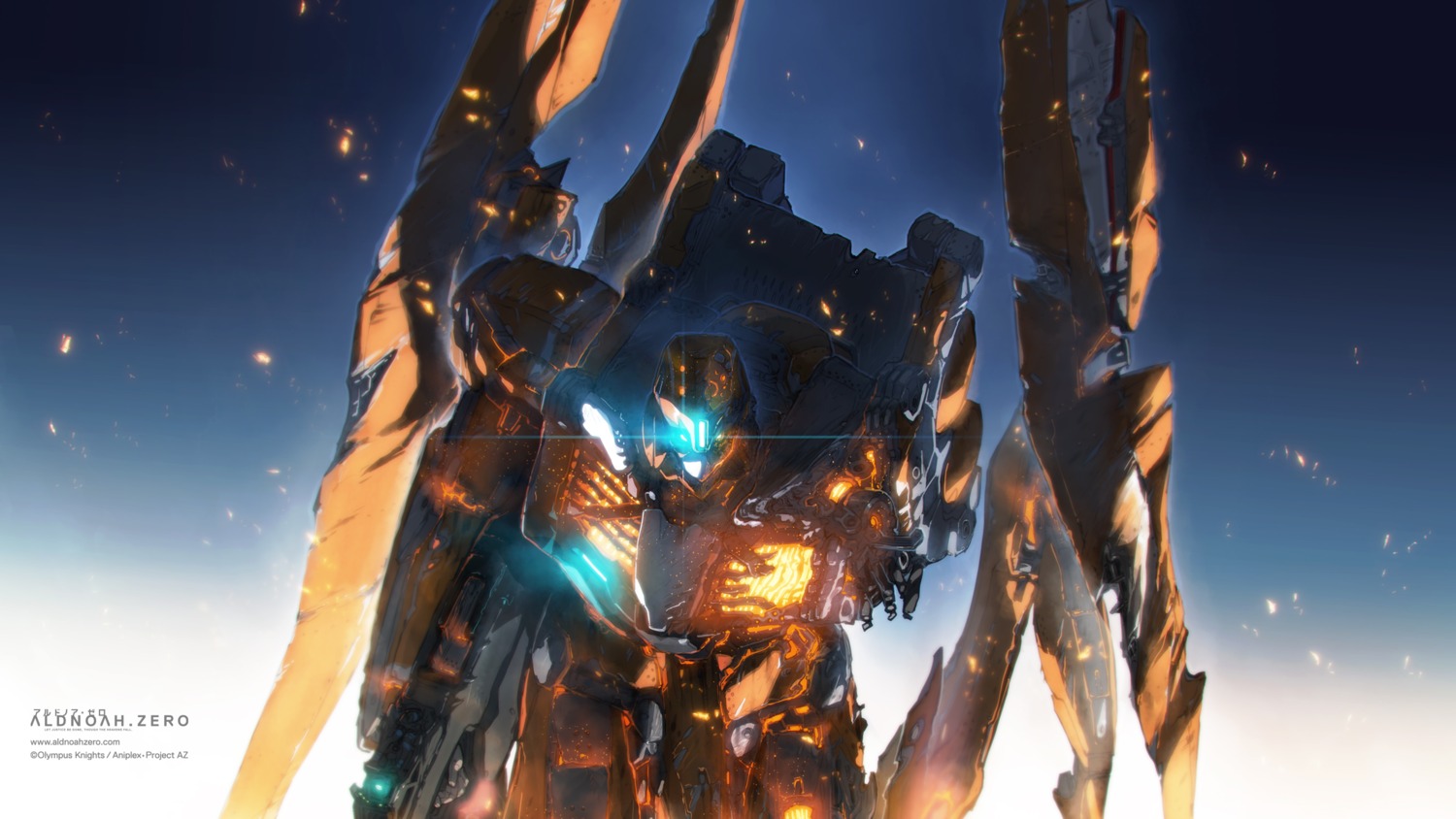 aldnoah.zero gun i-iv mecha wallpaper