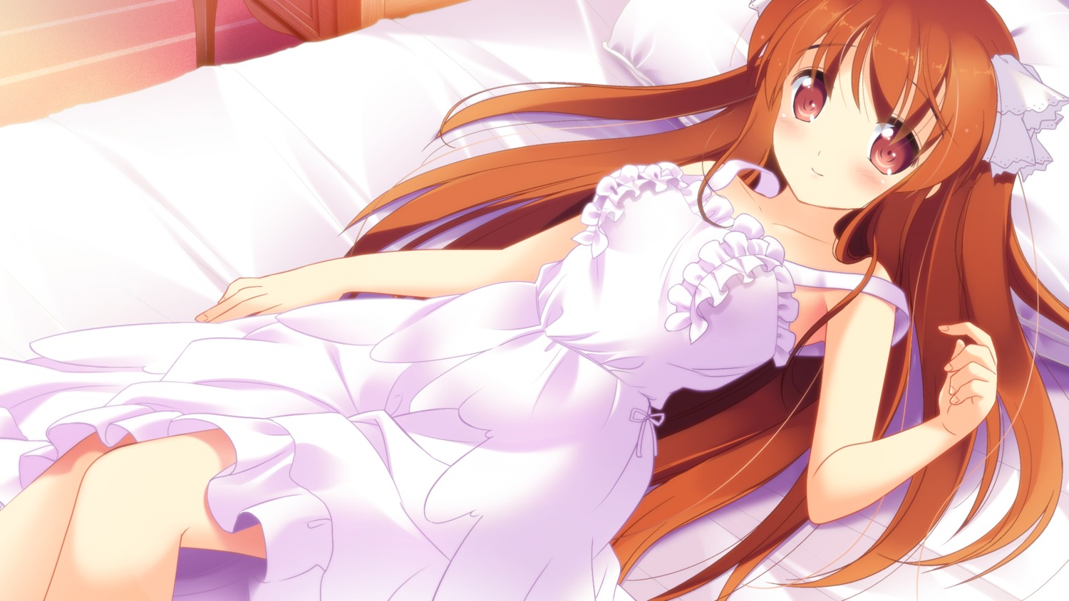 dress game_cg pulltop sanemaki_nozomi shinsei_ni_shite_okasubekarazu watari_masahito