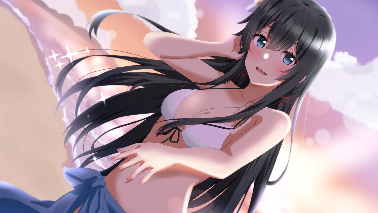 bikini_top lieass swimsuits wallpaper yahari_ore_no_seishun_lovecome_wa_machigatteiru. yukinoshita_yukino