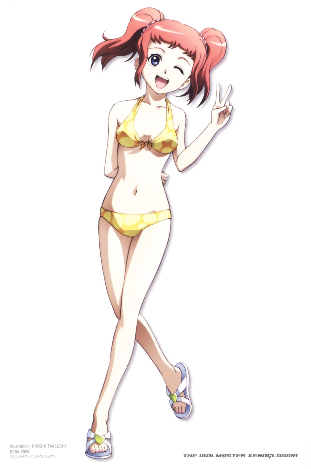 bikini swimsuits takatsuki_yayoi takeuchi_hiroshi the_idolm@ster xenoglossia