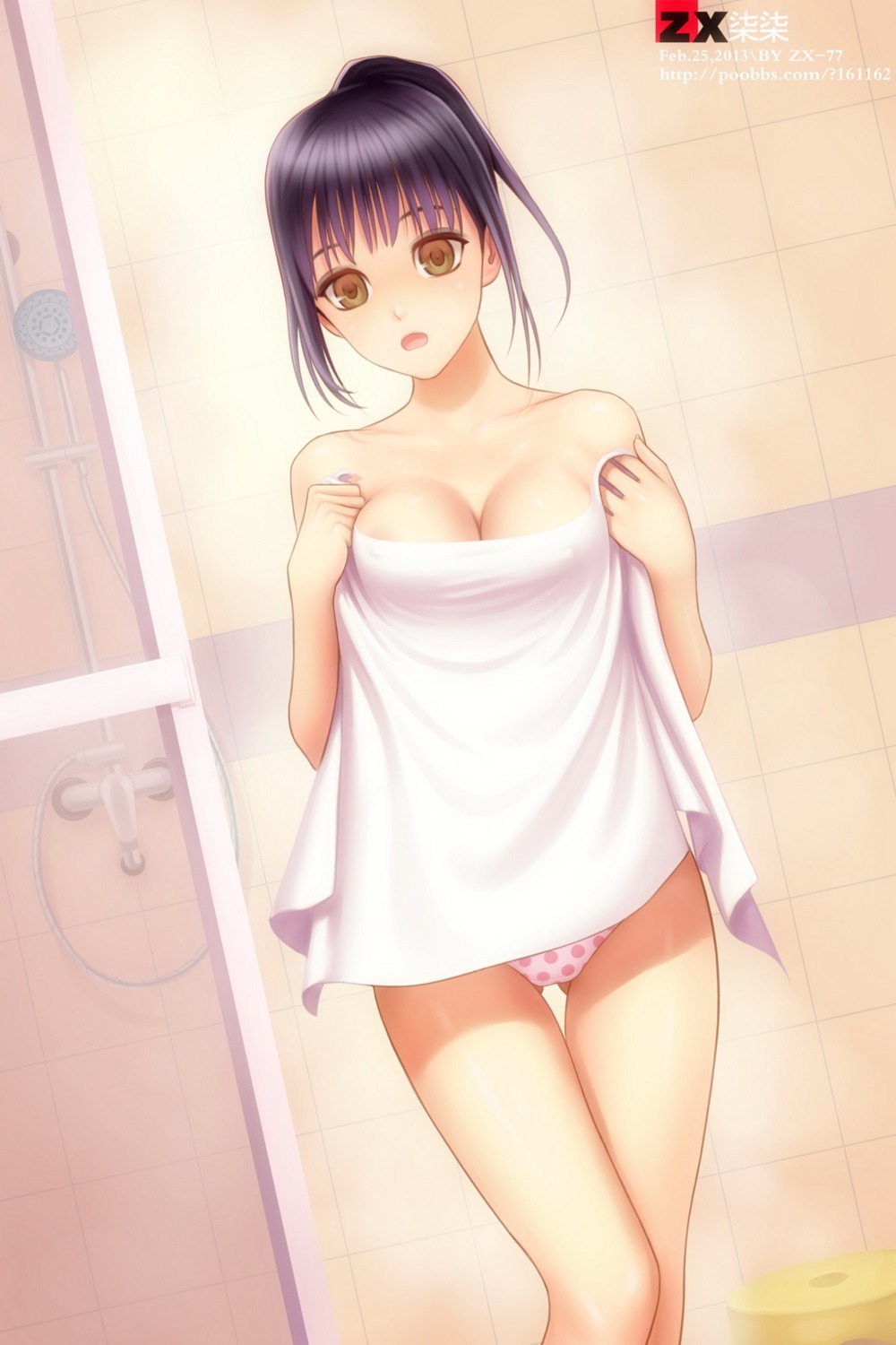 cleavage pantsu towel zx-77