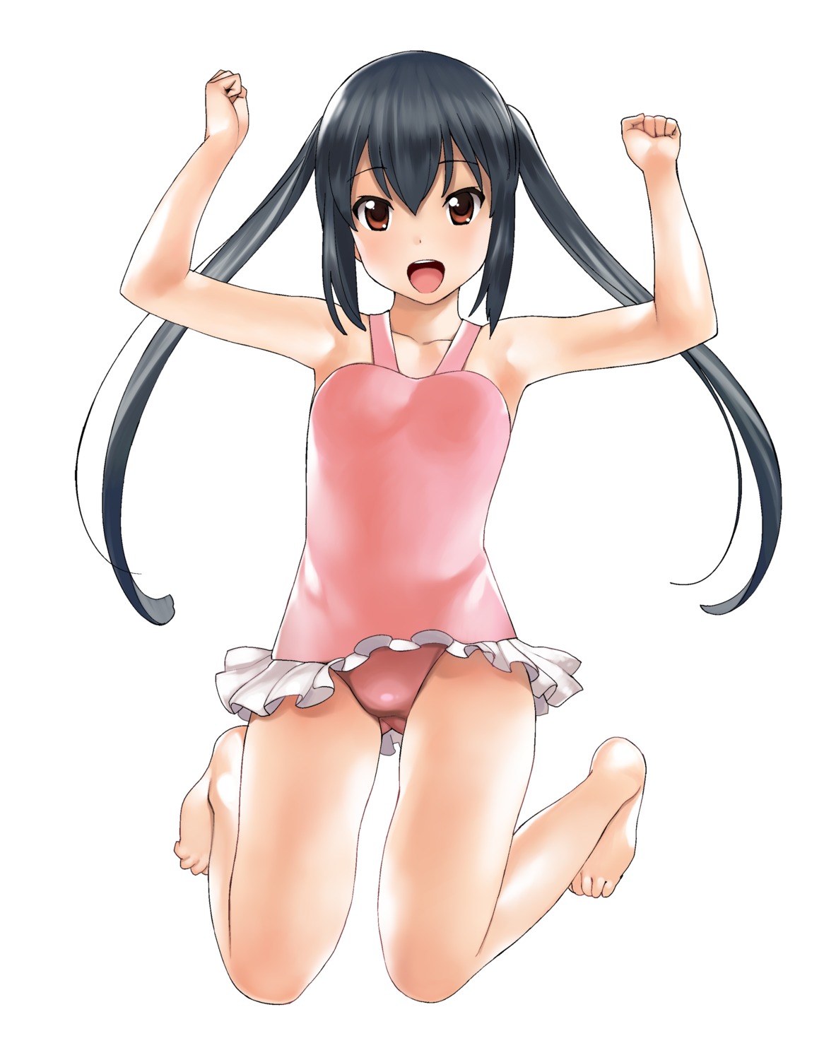 a1 initial-g k-on! nakano_azusa swimsuits