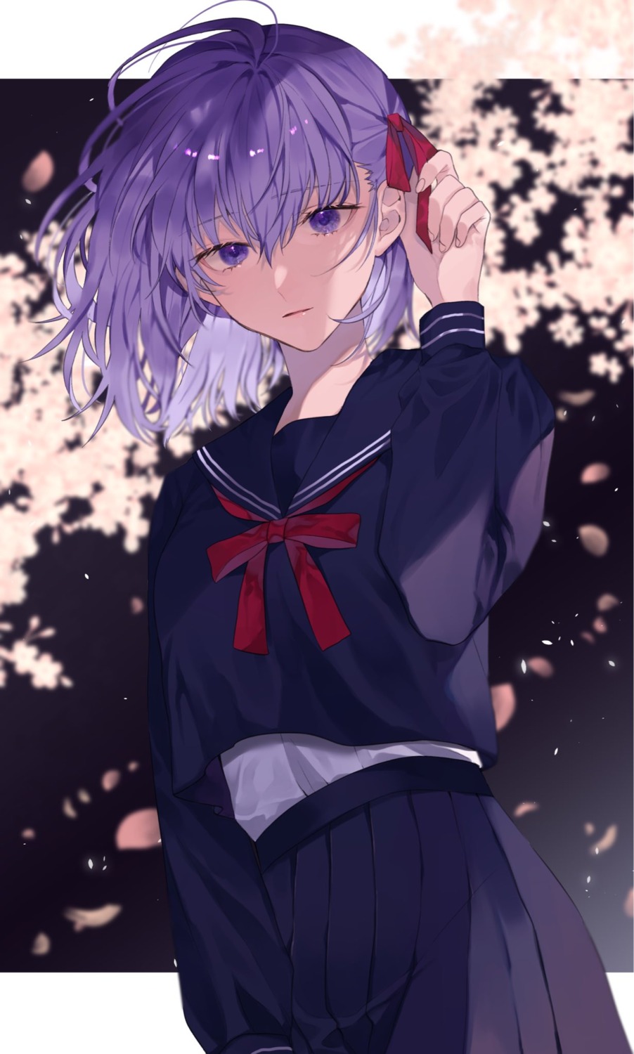 fate/stay_night fate/stay_night_heaven's_feel matou_sakura seifuku shimatori_(sanyyyy)