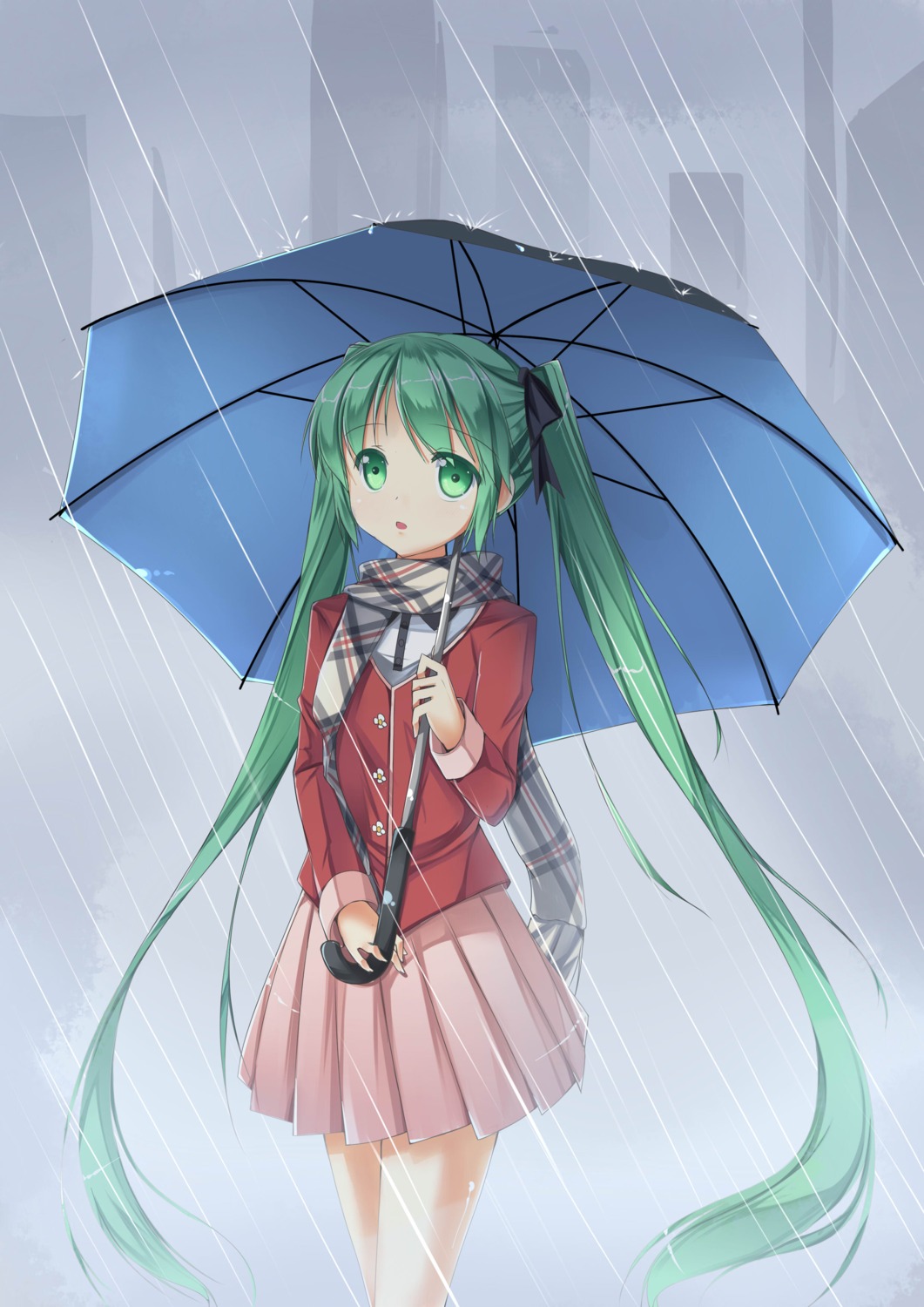 hatsune_miku jpeg_artifacts luky vocaloid