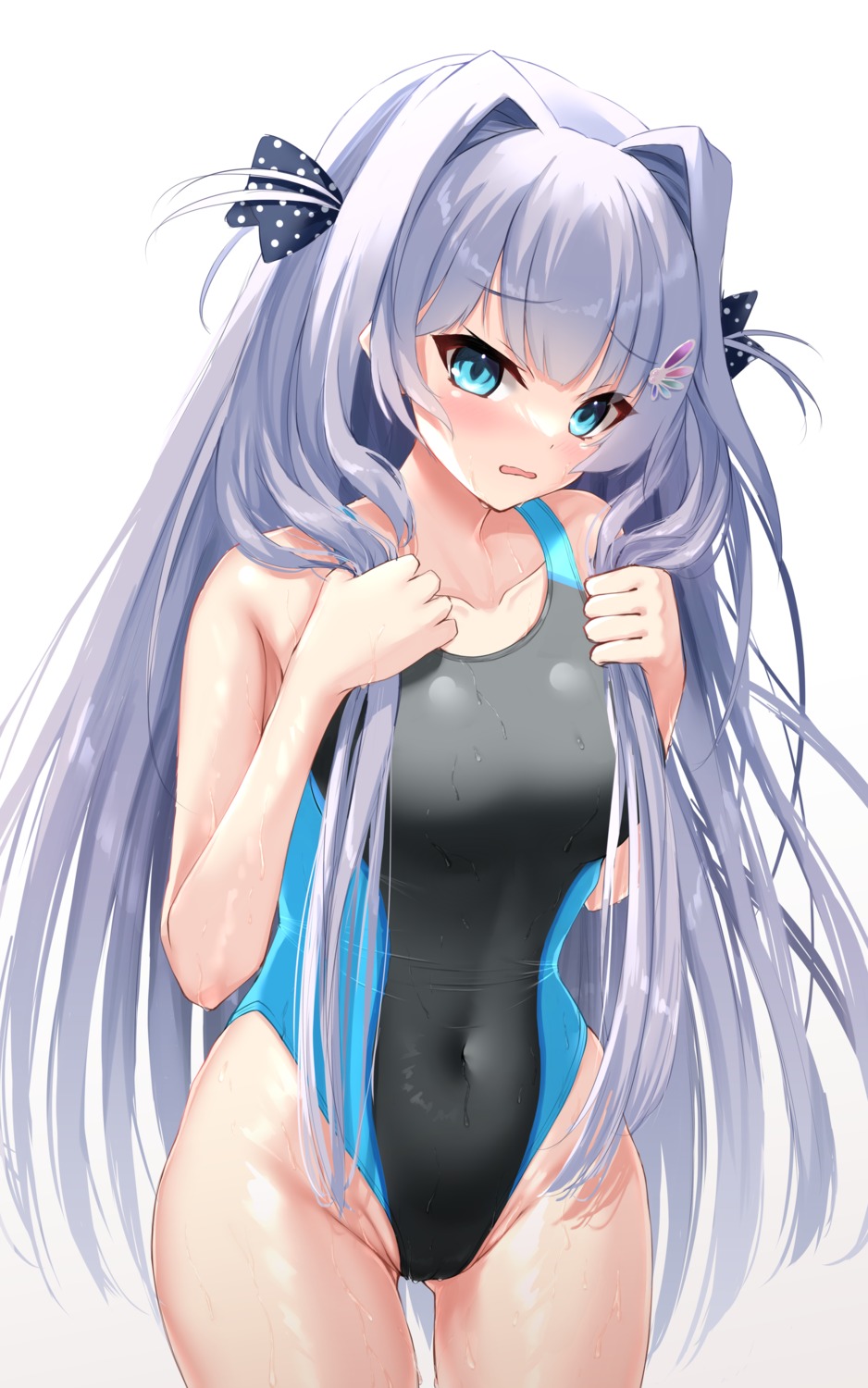 9_-nine- 9_-nine-_haruiro_harukoi_harunokaze artist_revision kousaka_haruka ncontrail_(mgax7527) swimsuits