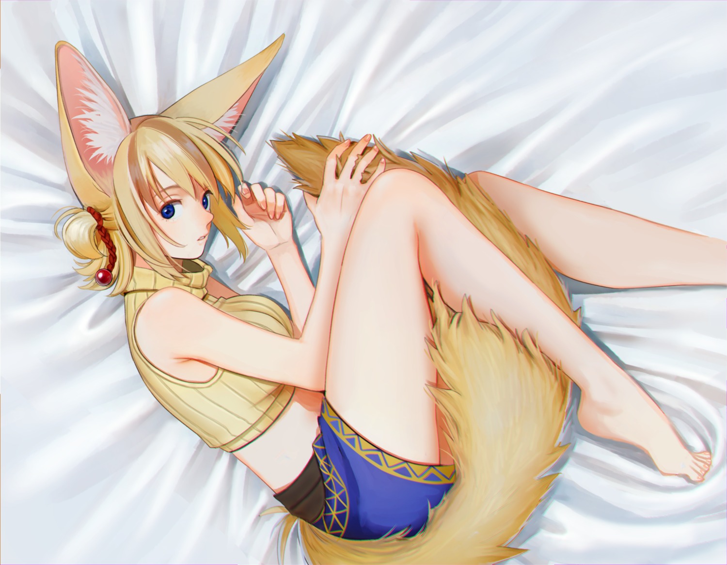 animal_ears kodachi_natsu tail