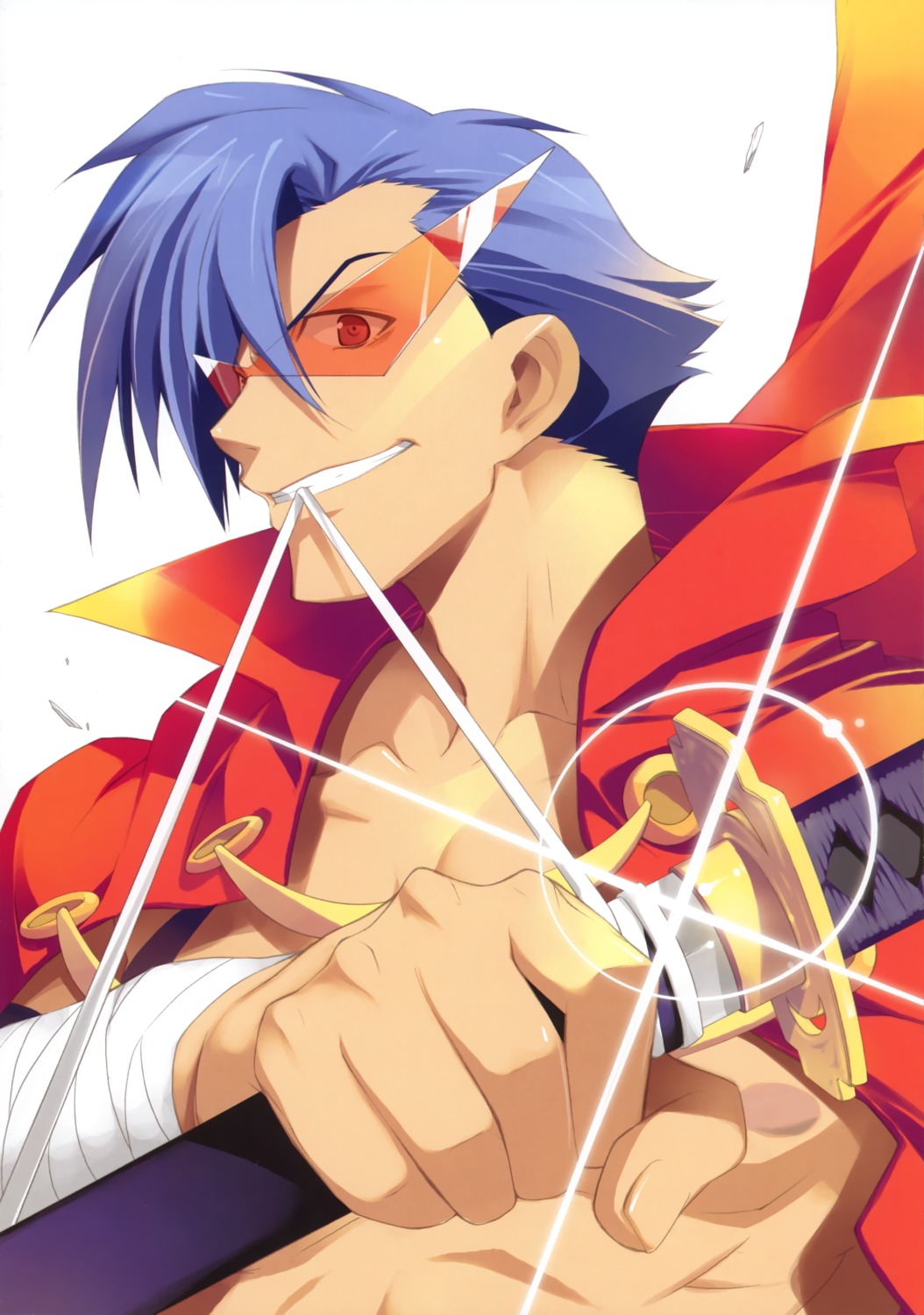 fujima_takuya kamina male tengen_toppa_gurren_lagann