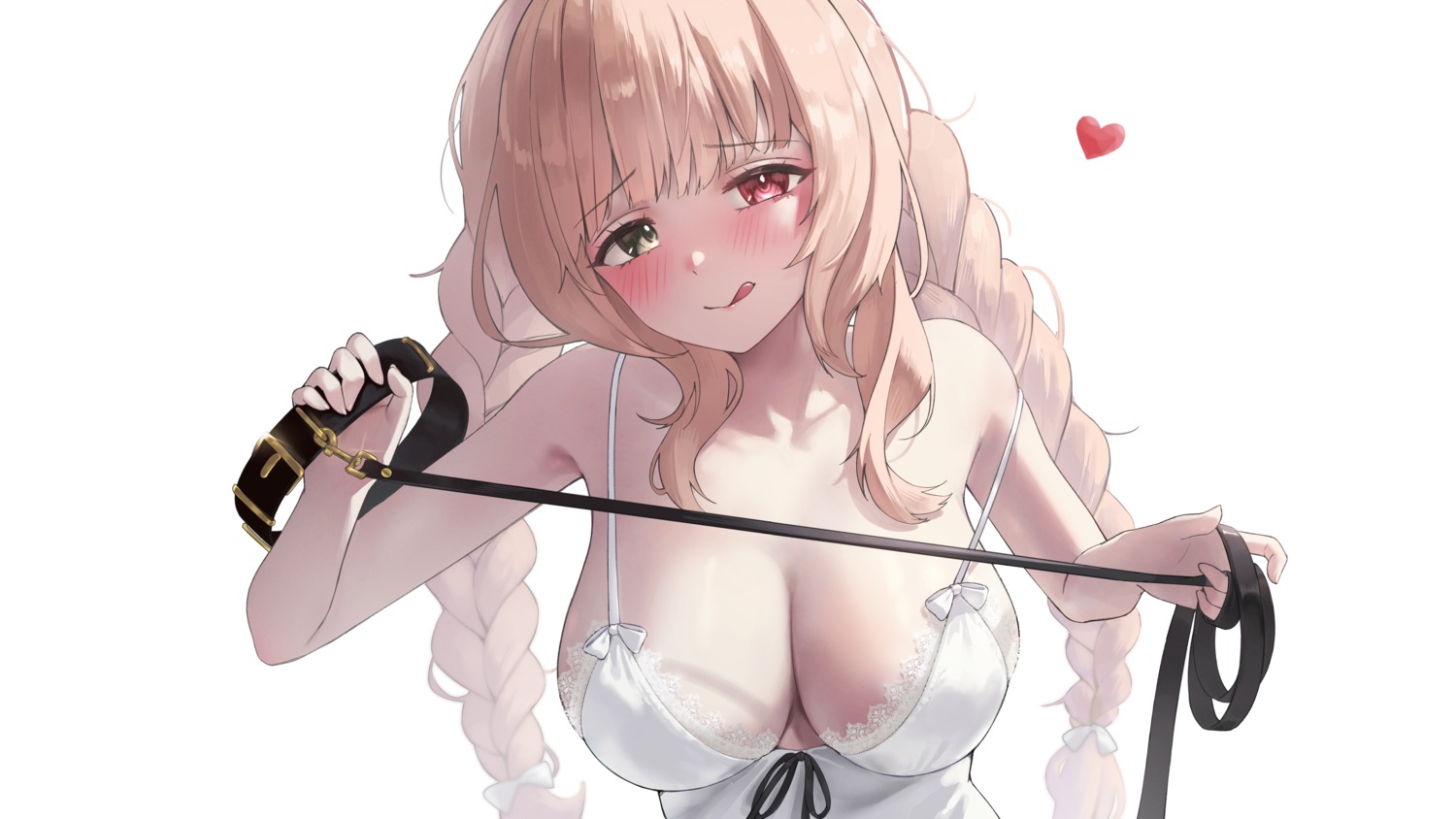 heterochromia lingerie wallpaper yuzabeecha