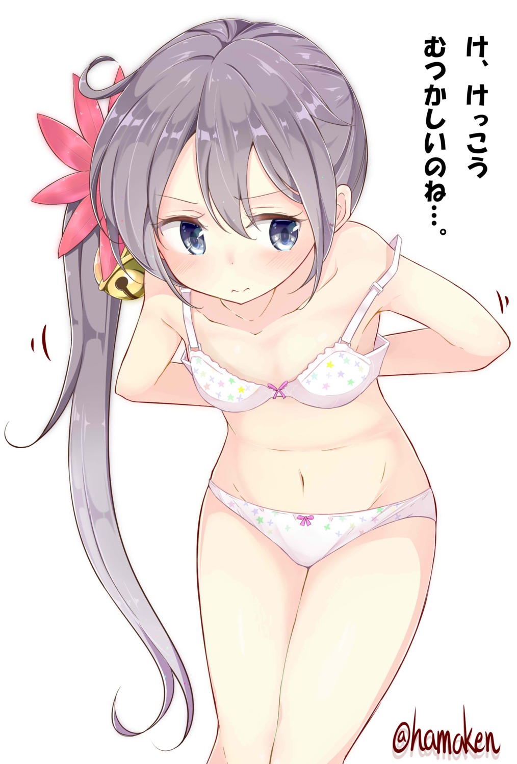 akebono_(kancolle) bra hamaken kantai_collection loli pantsu undressing