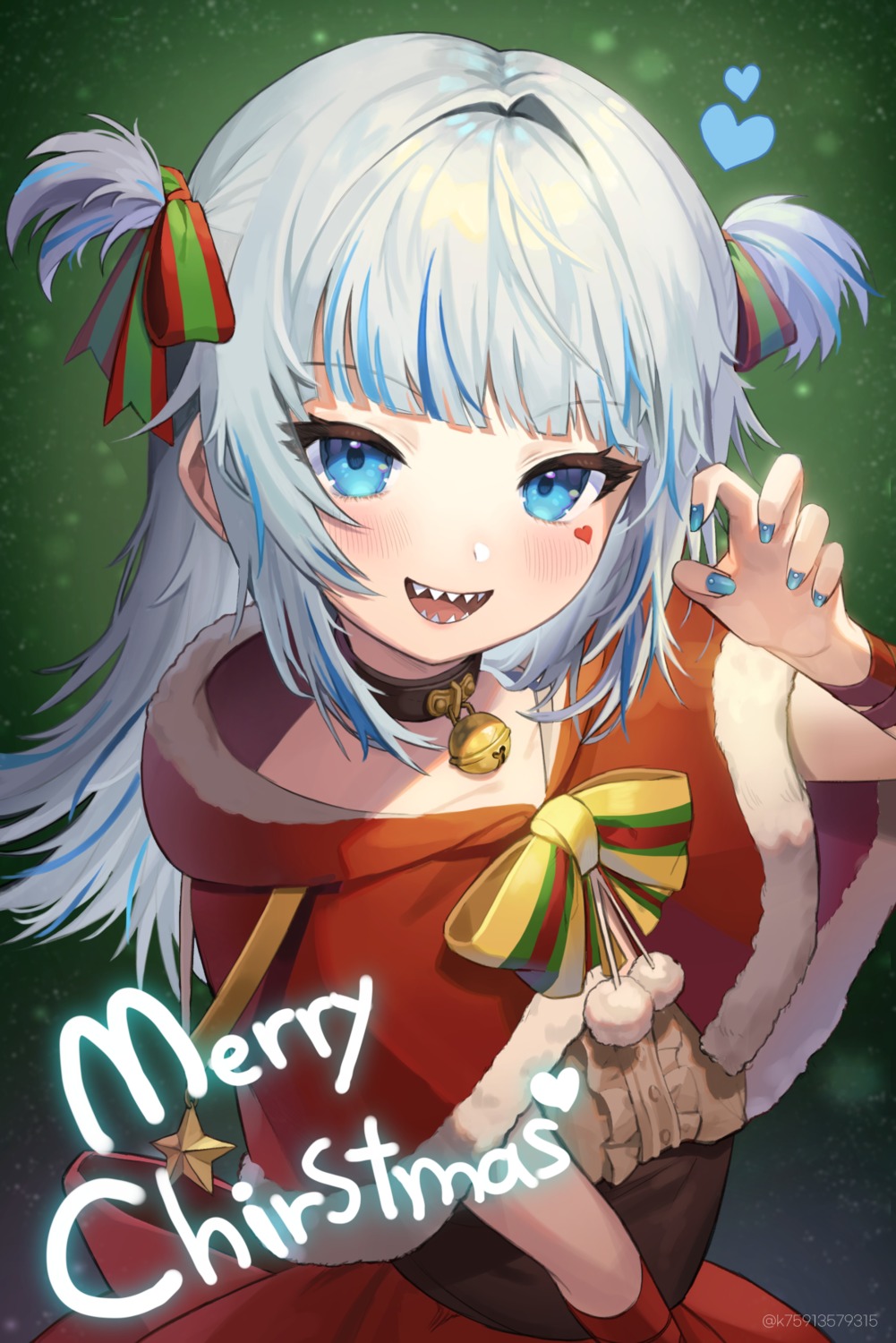 christmas gawr_gura hololive hololive_english lerome