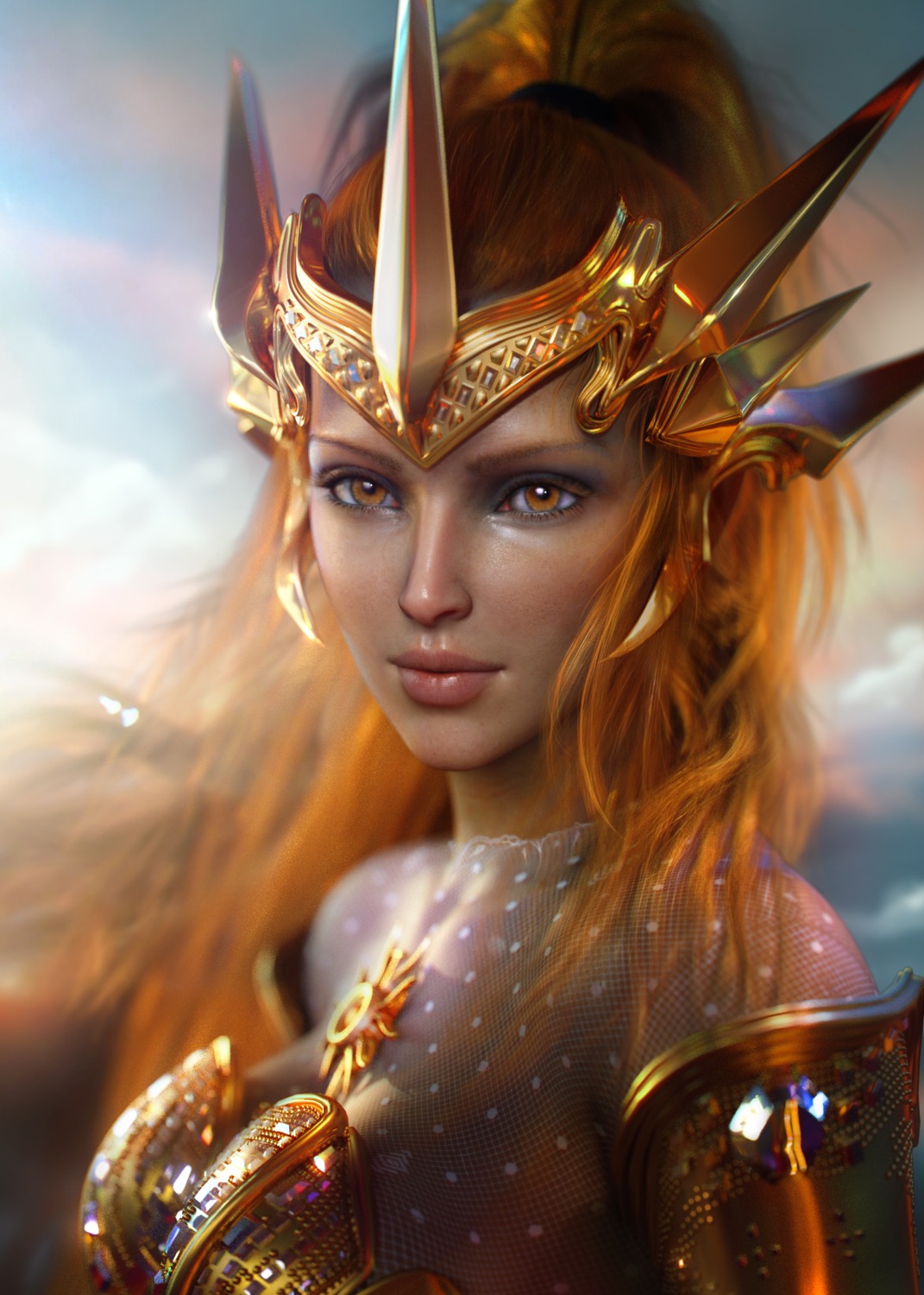 armor league_of_legends leona_(league_of_legends) see_through sevenbees