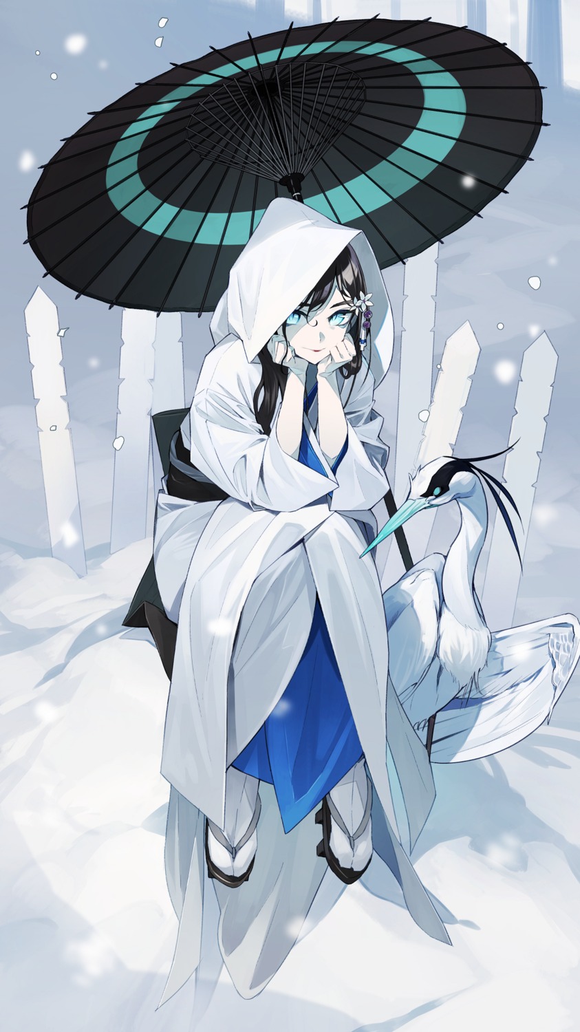 japanese_clothes kamameshi_gougoumaru umbrella