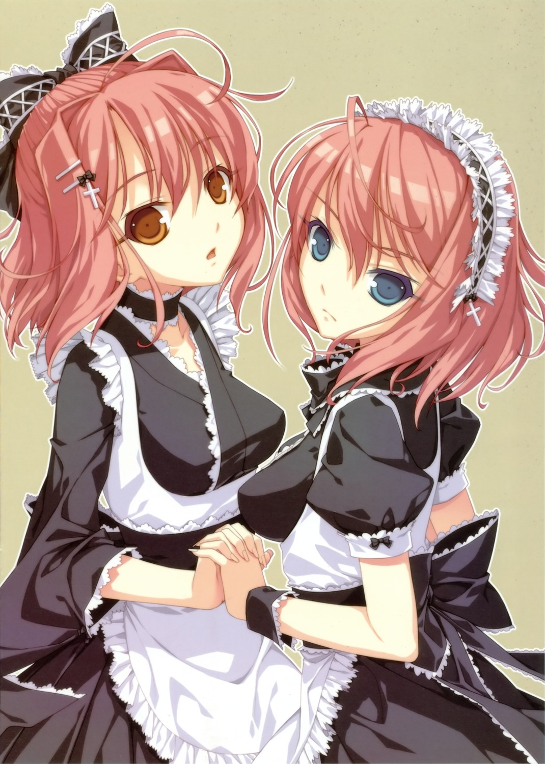 hisui kohaku maid neko_works sayori tsukihime