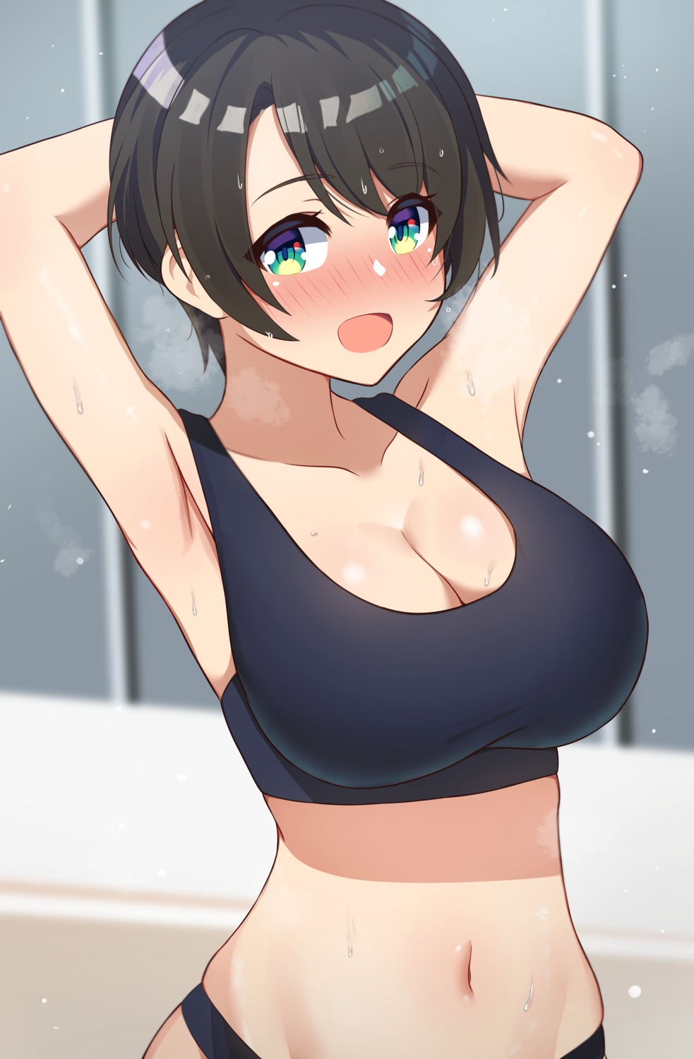 gym_uniform hololive nokmaaa oozora_subaru