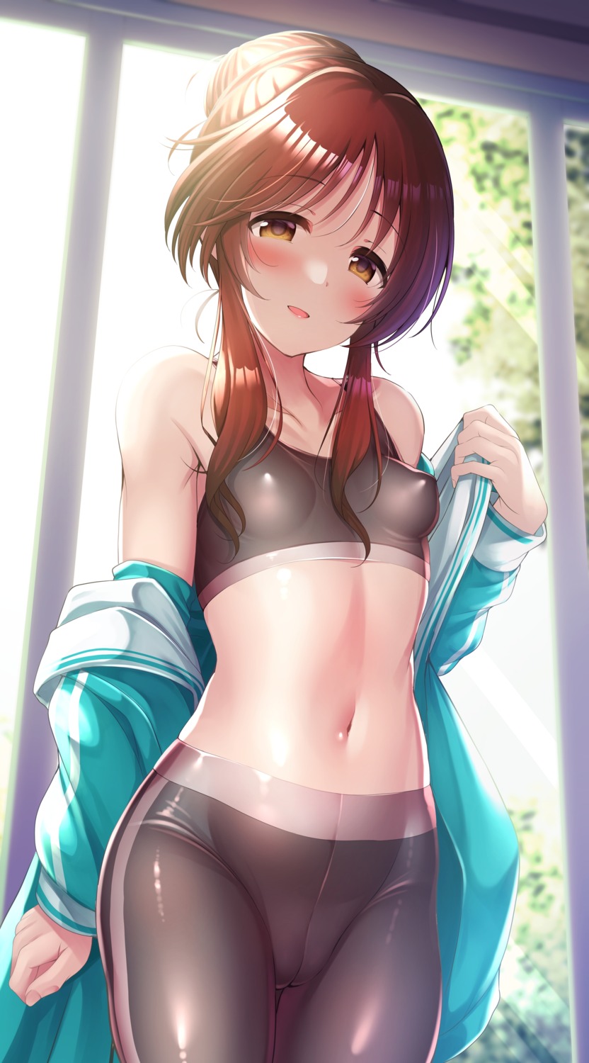 bra cameltoe erect_nipples ment takamori_aiko the_idolm@ster the_idolm@ster_cinderella_girls the_idolm@ster_cinderella_girls_starlight_stage