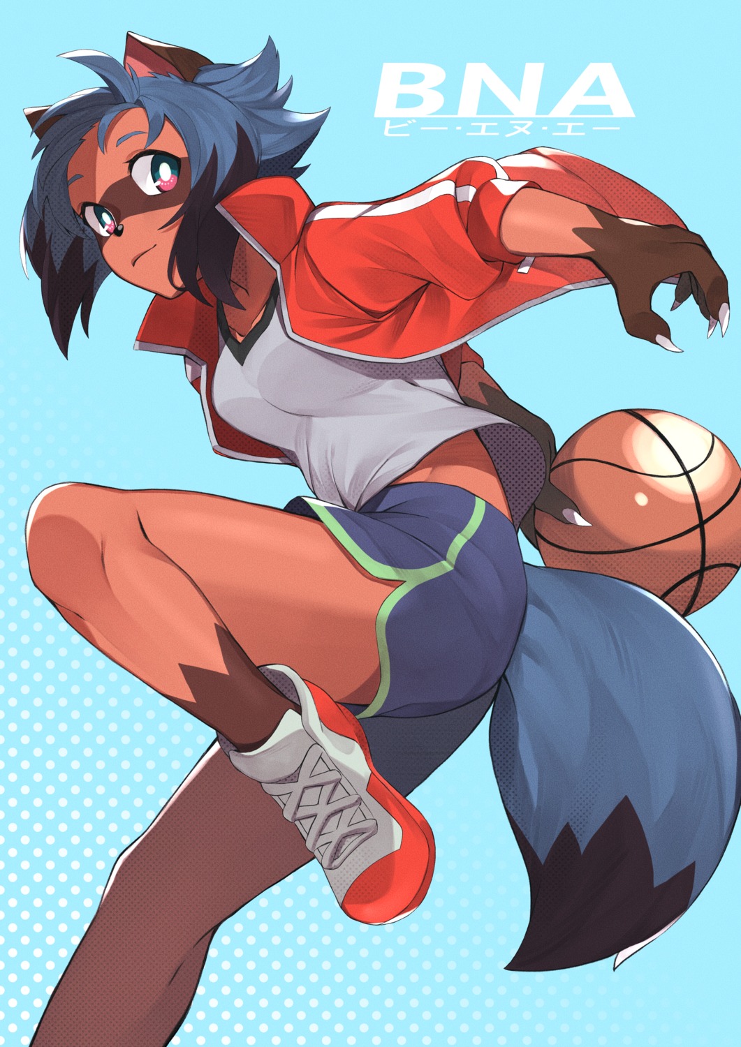 animal_ears basketball brand_new_animal kagemori_michiru kamekiti monster_girl tail