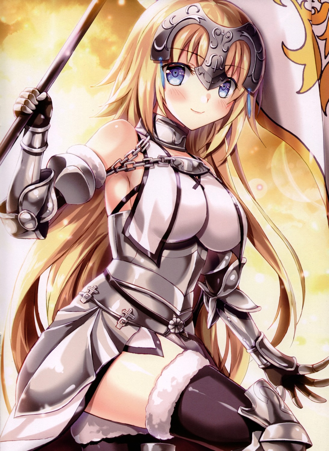 fate/grand_order jeanne_d'arc jeanne_d'arc_(fate) tagme thighhighs