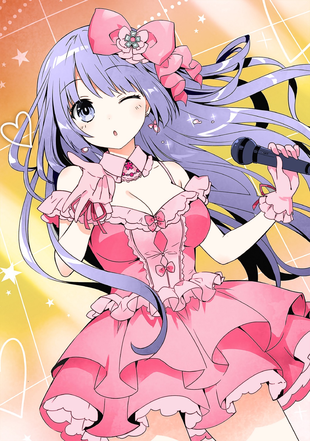 cleavage date_a_live date_a_live_encore dress izayoi_miku tsunako