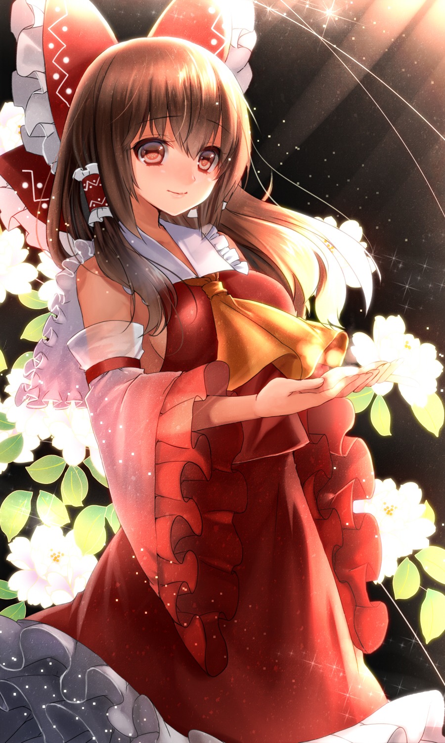 hakurei_reimu kanzaki_maguro touhou