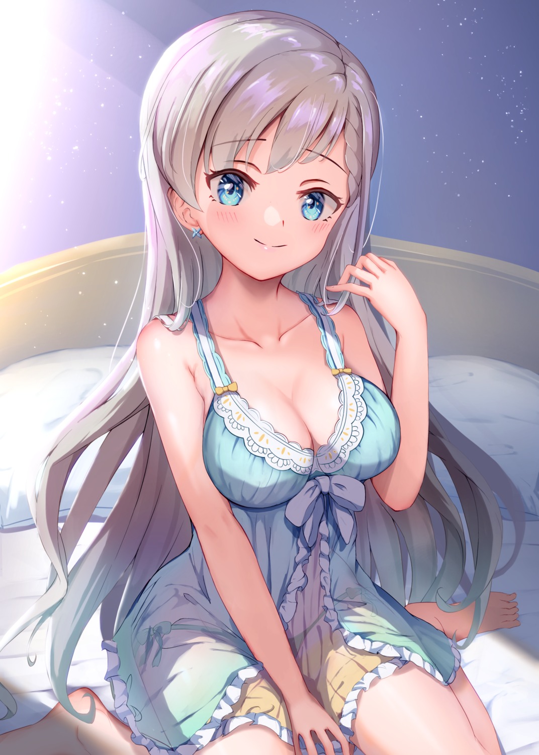 cleavage hisakawa_hayate lingerie pantsu see_through the_idolm@ster the_idolm@ster_cinderella_girls tudon_(donut)