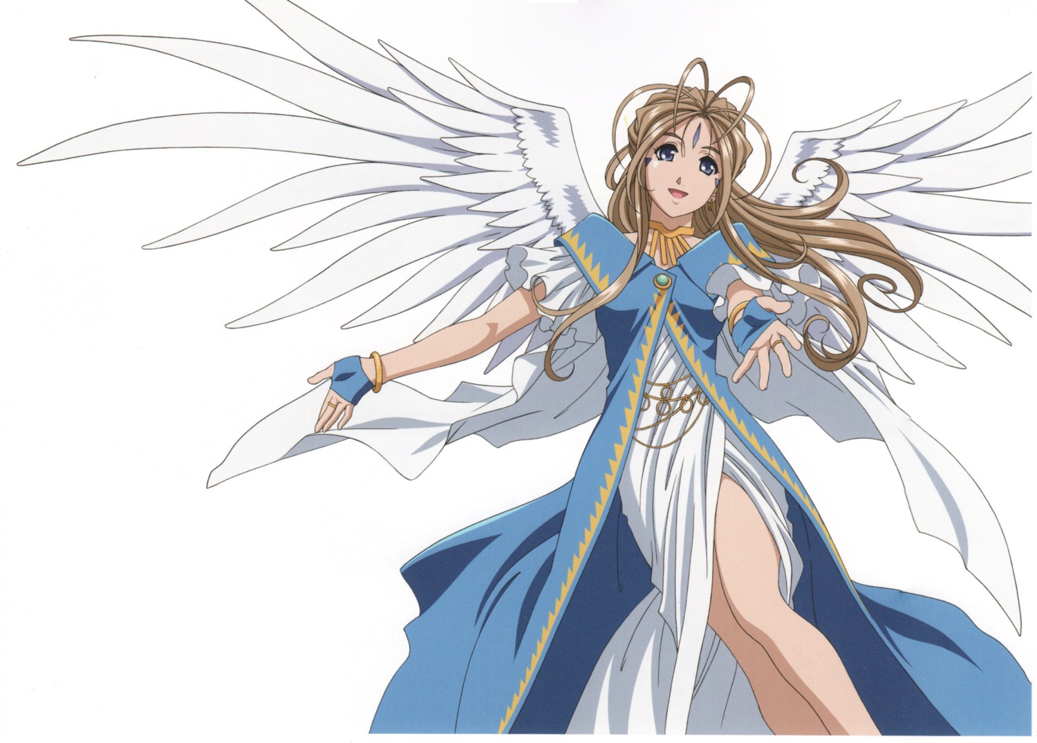 ah_my_goddess belldandy wings