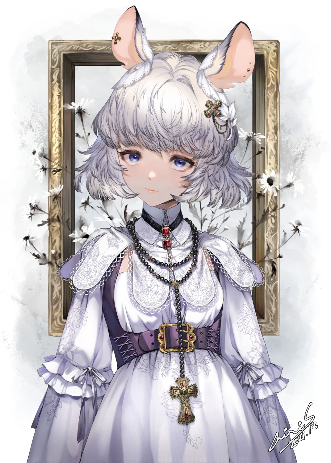 animal_ears dress hori_airi