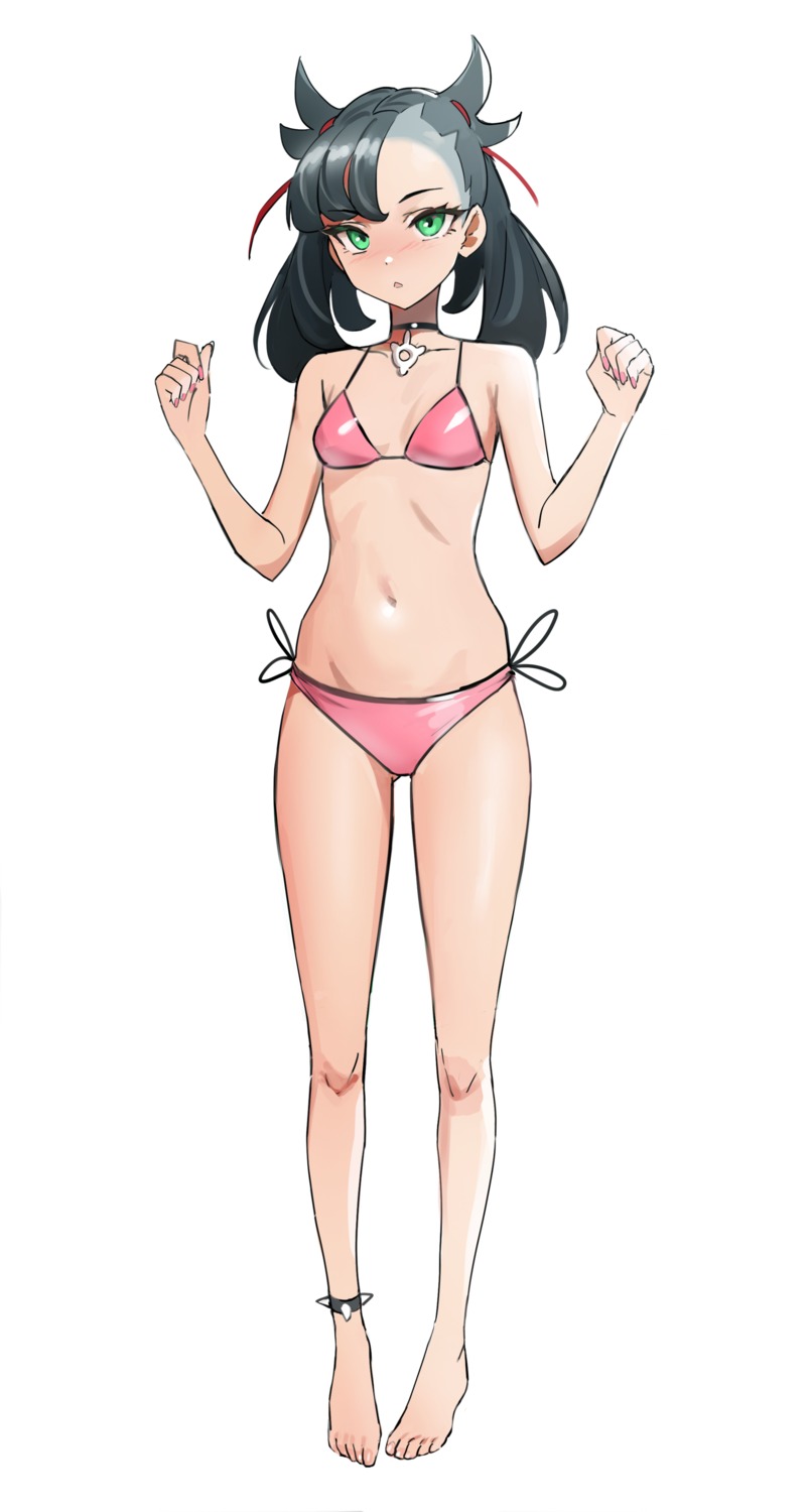 bikini kiritzugu mary_(pokemon) pokemon pokemon_swsh swimsuits