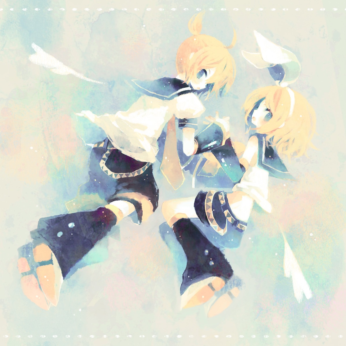 kagamine_len kagamine_rin kashiwaba_hisano vocaloid