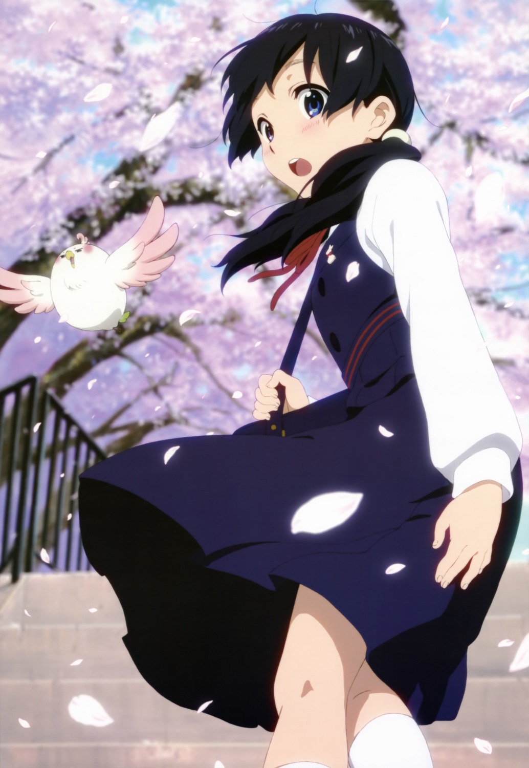 dera_mochimazzi kitashirakawa_tamako myouken_yuuko seifuku tamako_market